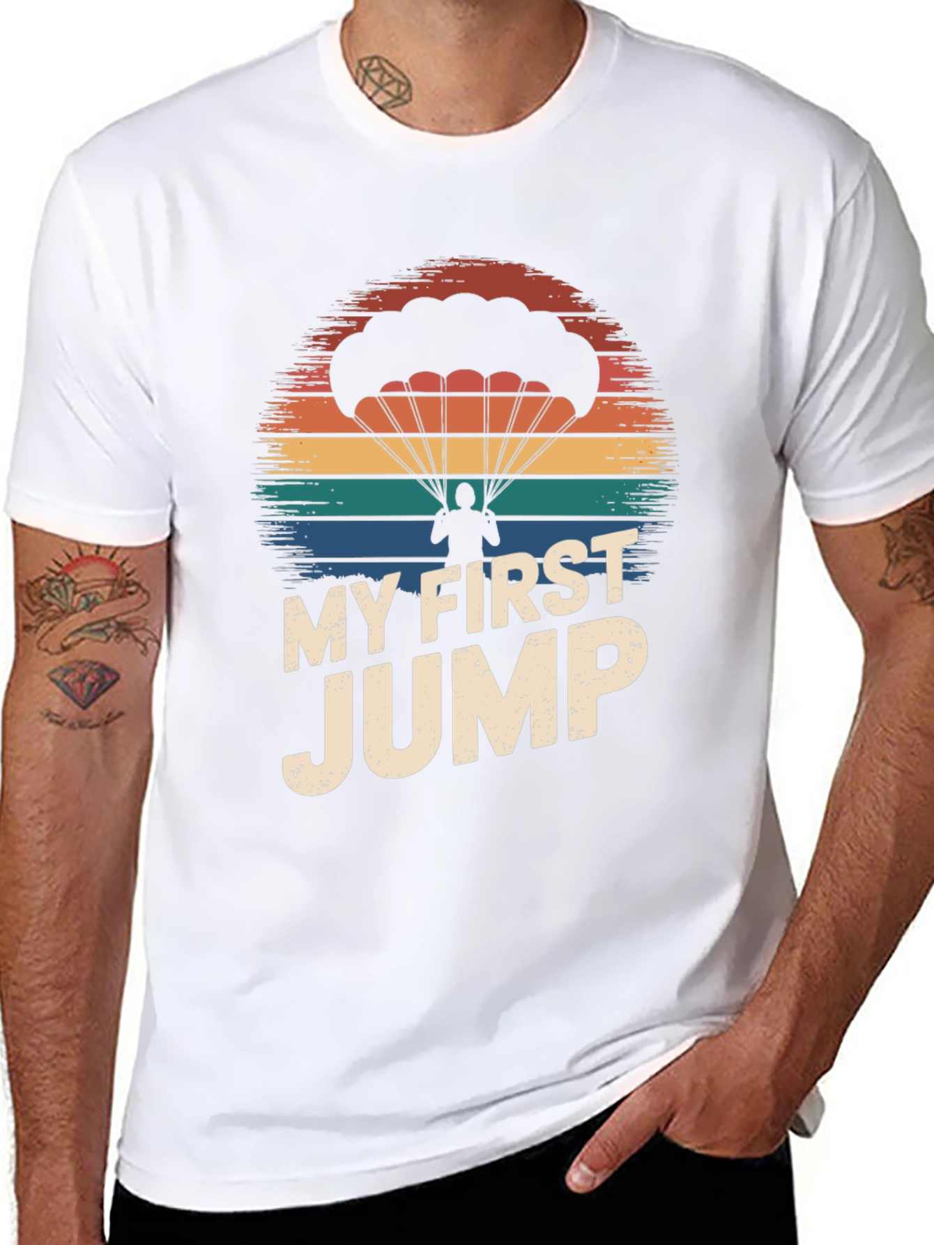My First Jump Graphic Tee - Skydiving Shirt