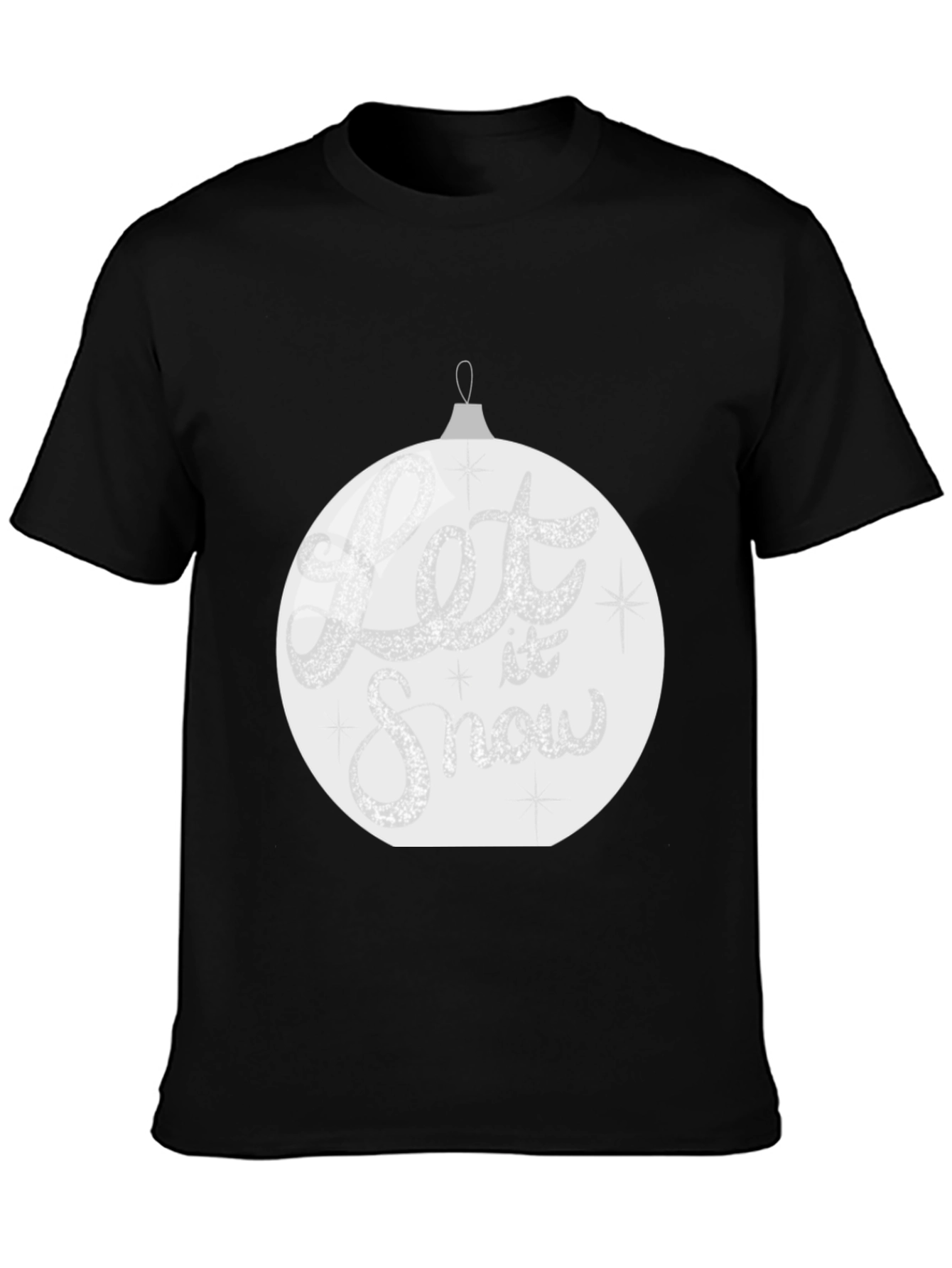 Let it Snow Christmas Ornament T-Shirt
