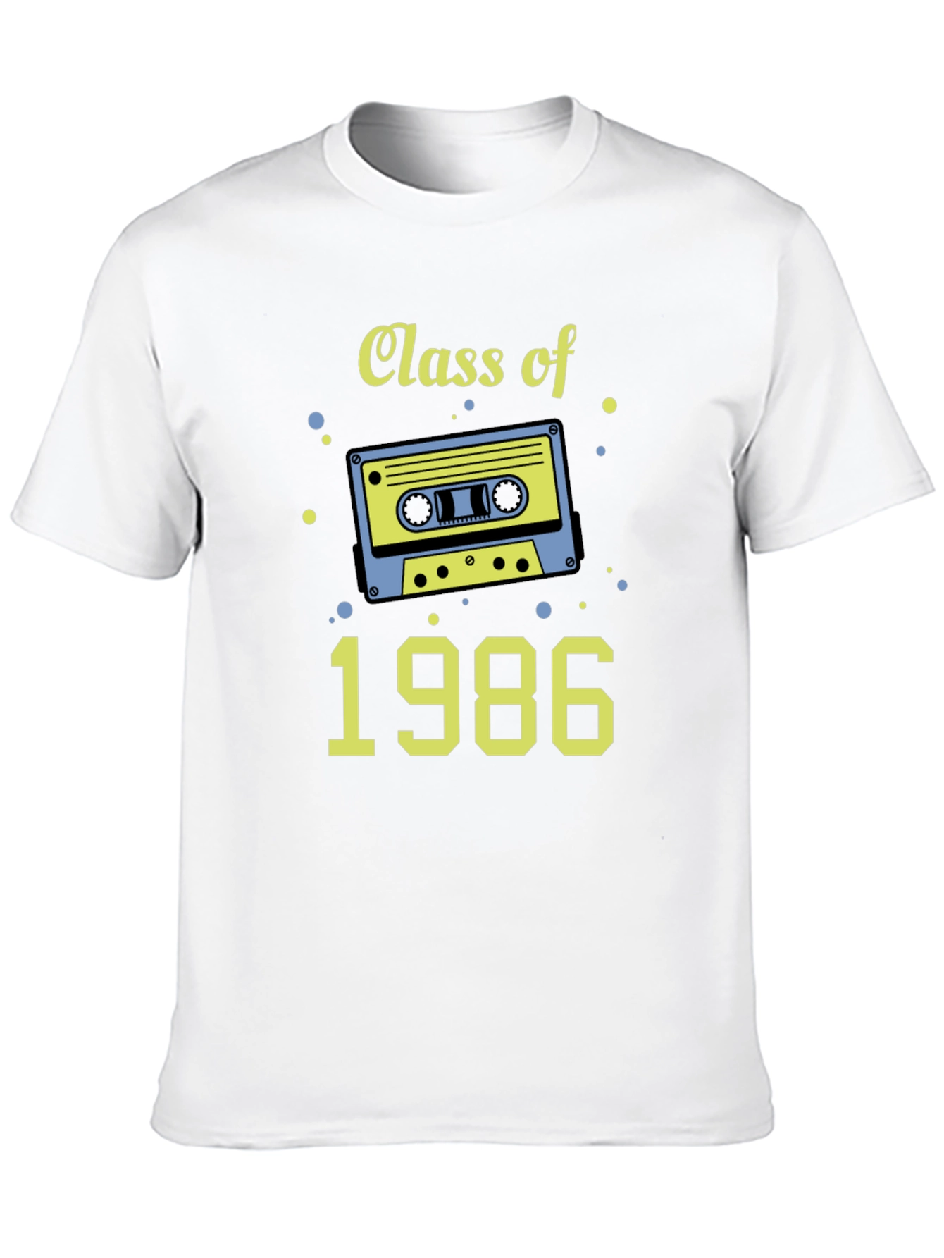 Class of 1986 Cassette Tape T-Shirt