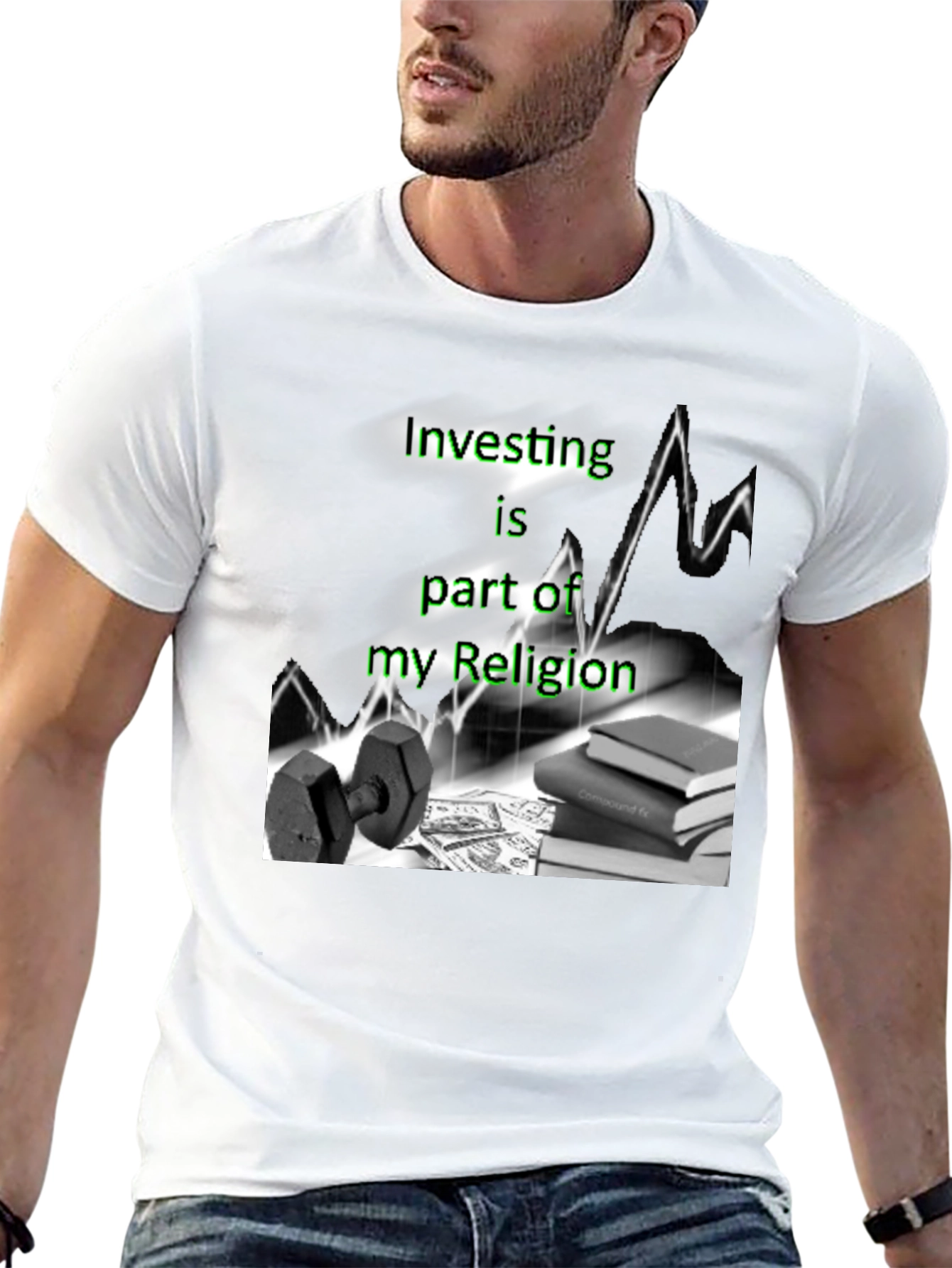 Investing Religion T-Shirt - Finance Graphic Tee