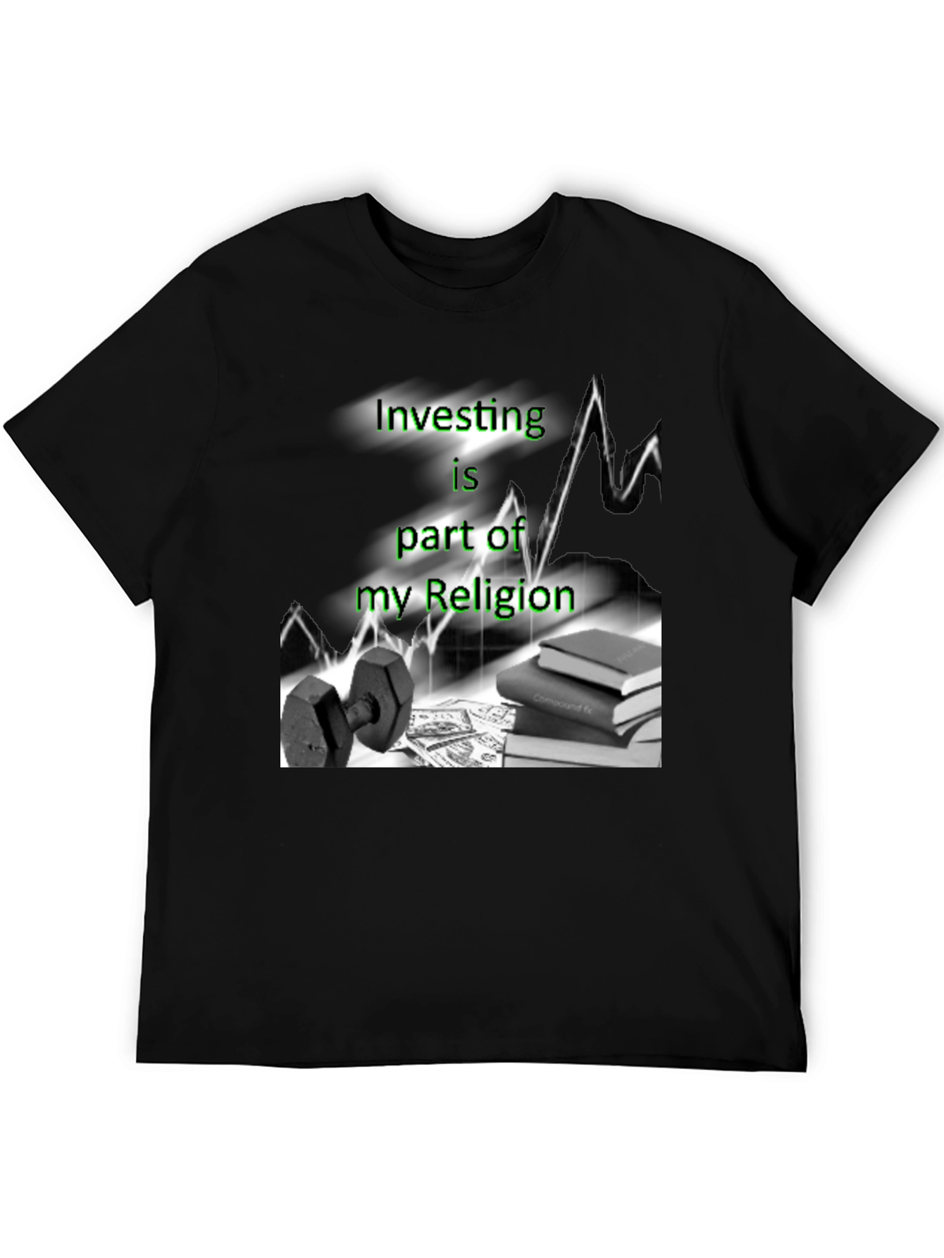 Investing Religion T-Shirt - Finance Graphic Tee
