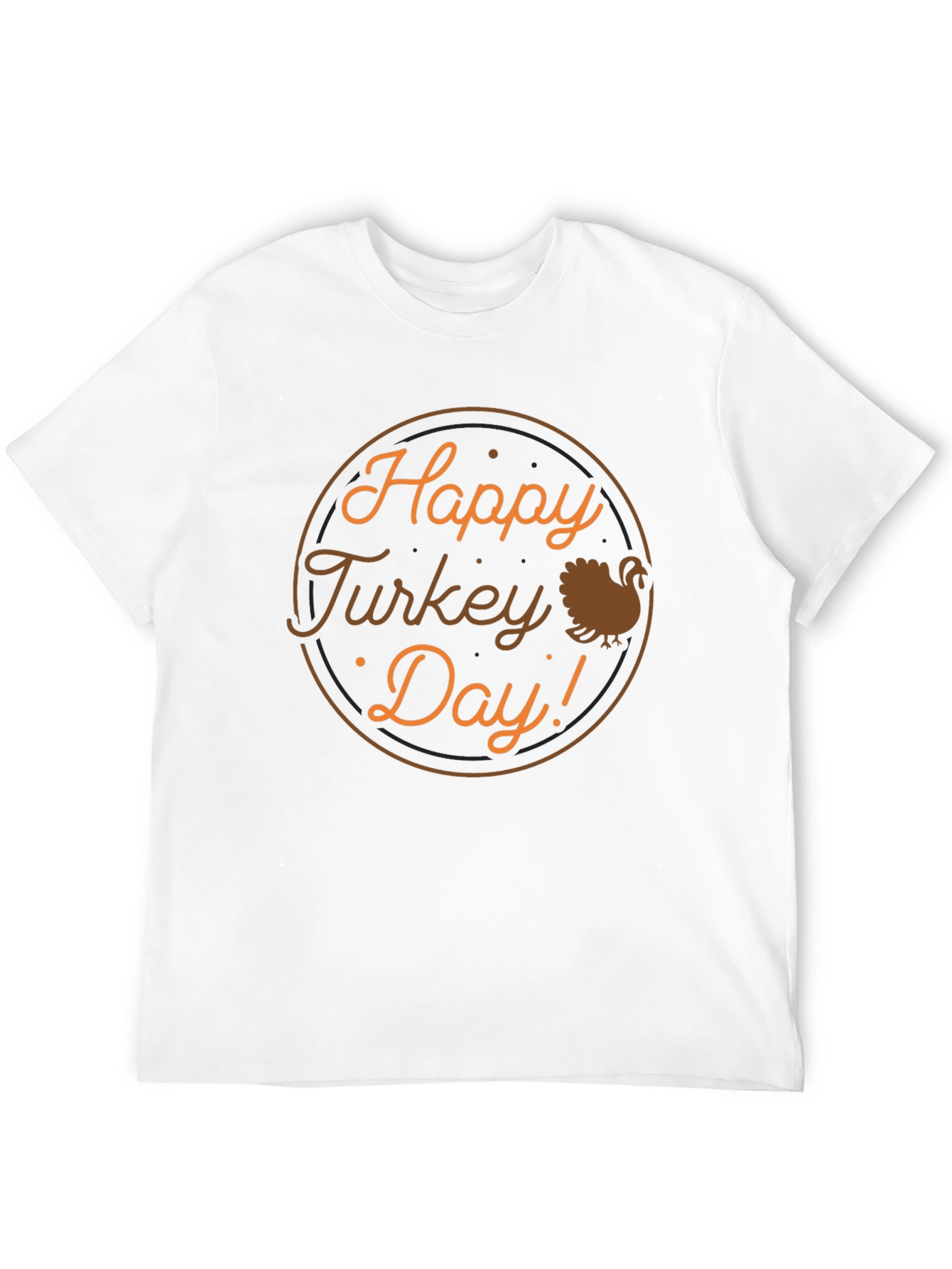 Happy Turkey Day Graphic T-Shirt