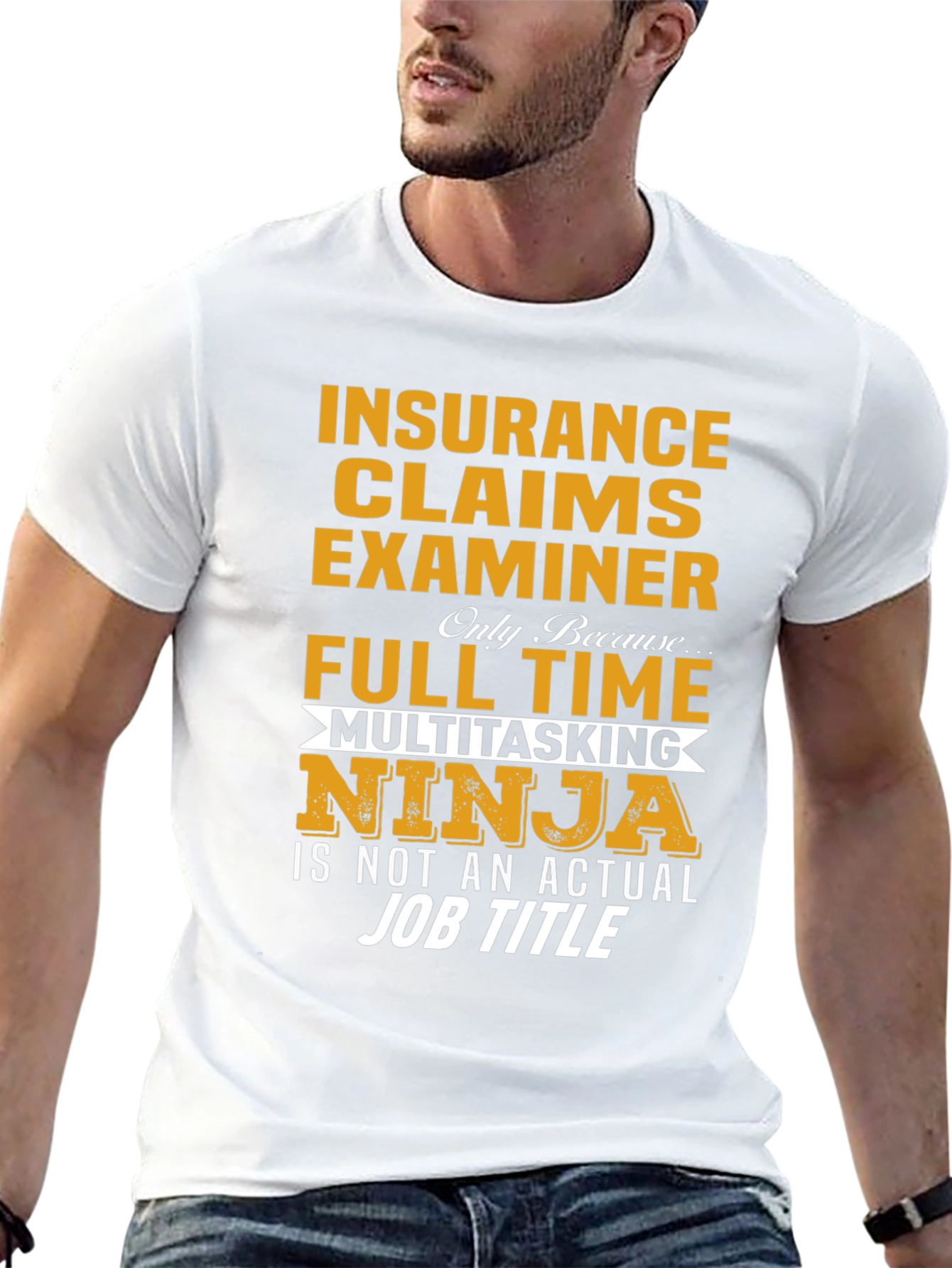 Insurance Claims Examiner Ninja T-Shirt