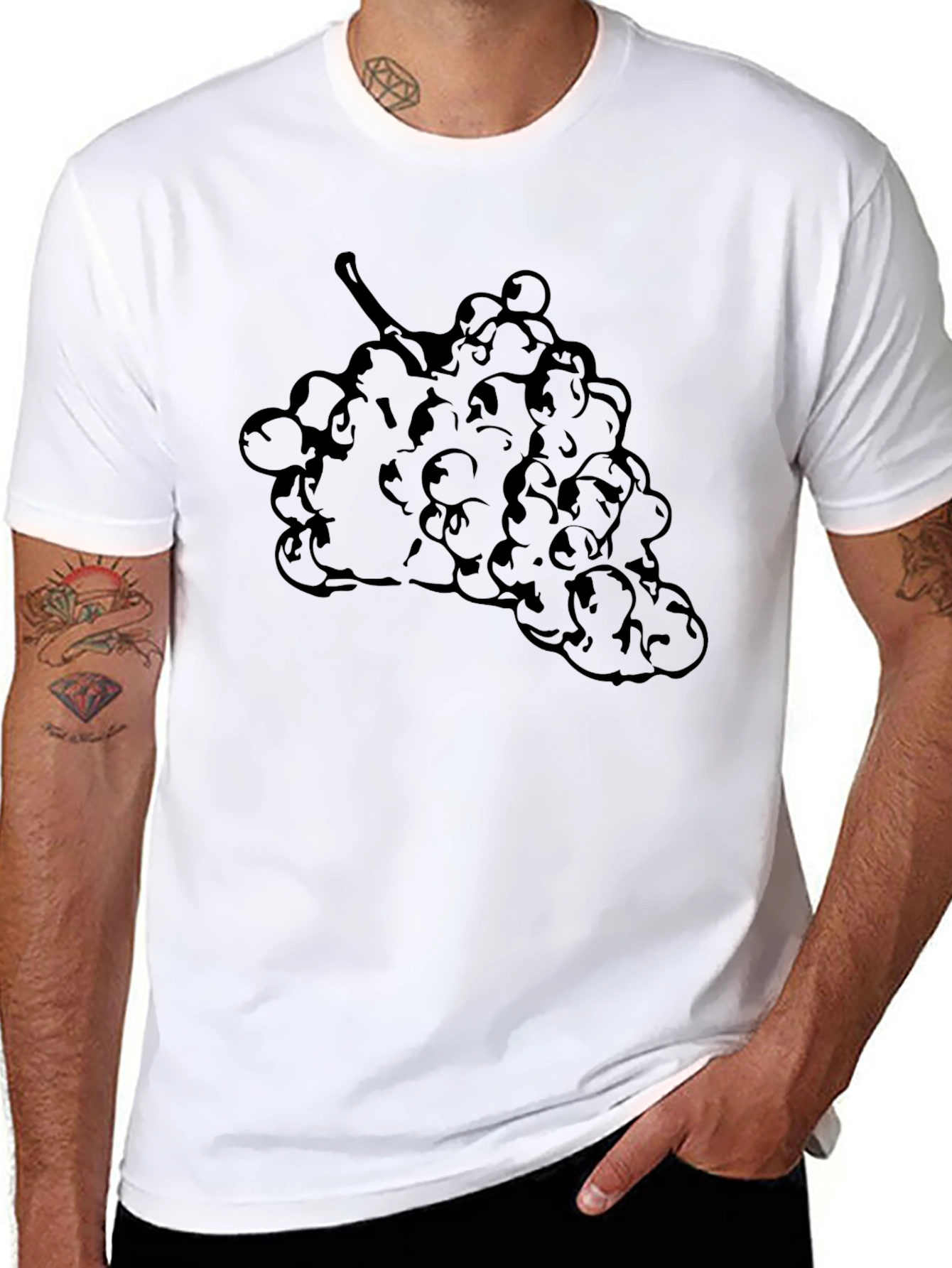 Black Grape Graphic T-Shirt