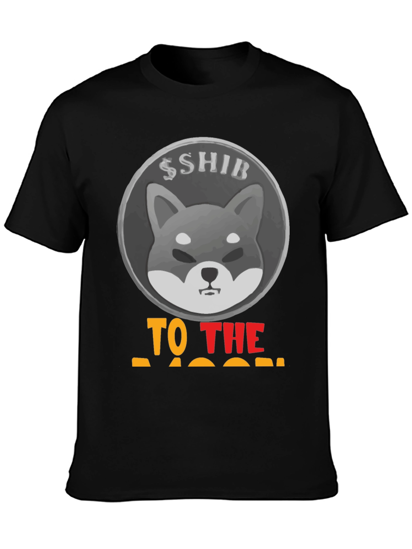 Shiba Inu To The Moon Crypto T-Shirt