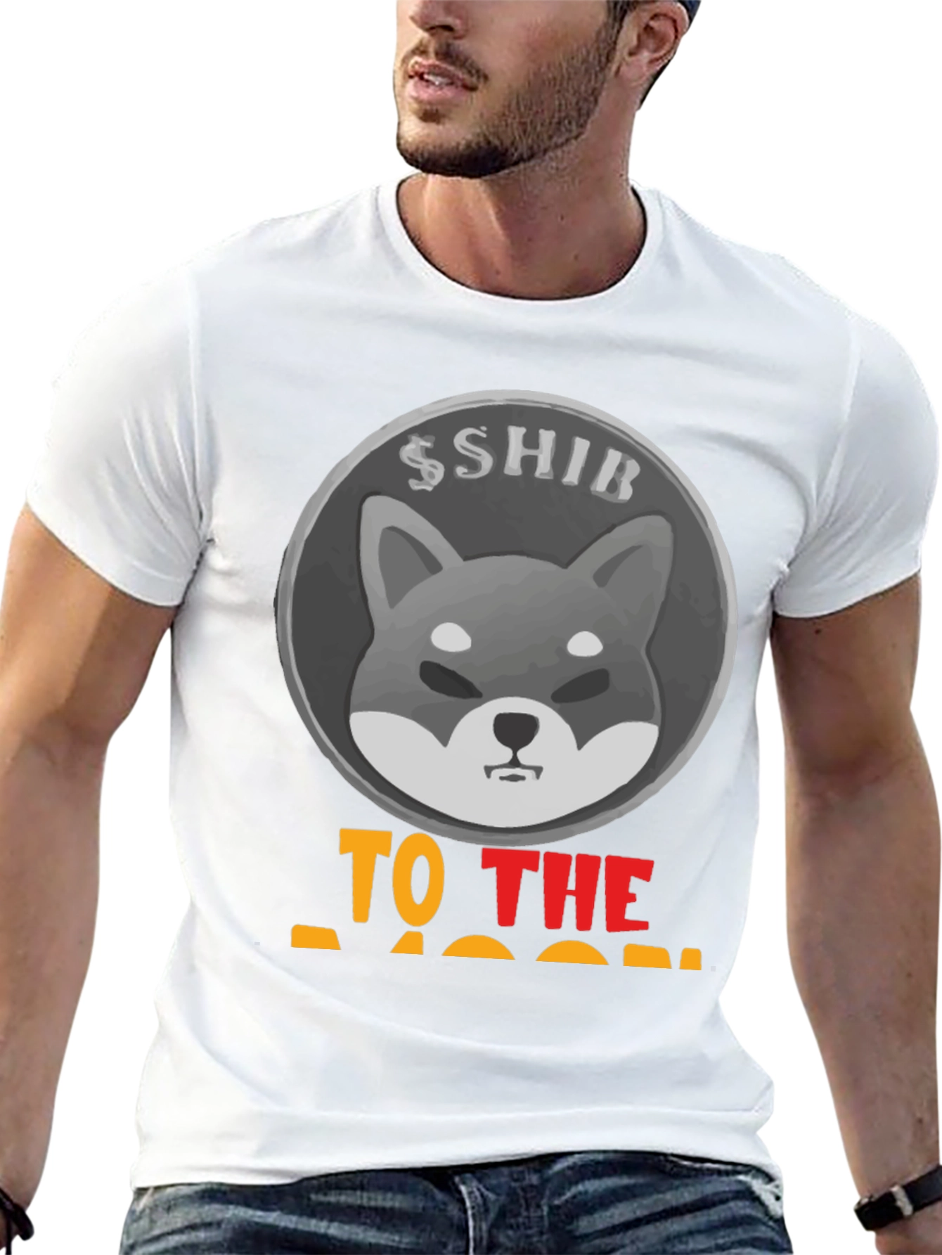 Shiba Inu To The Moon Crypto T-Shirt