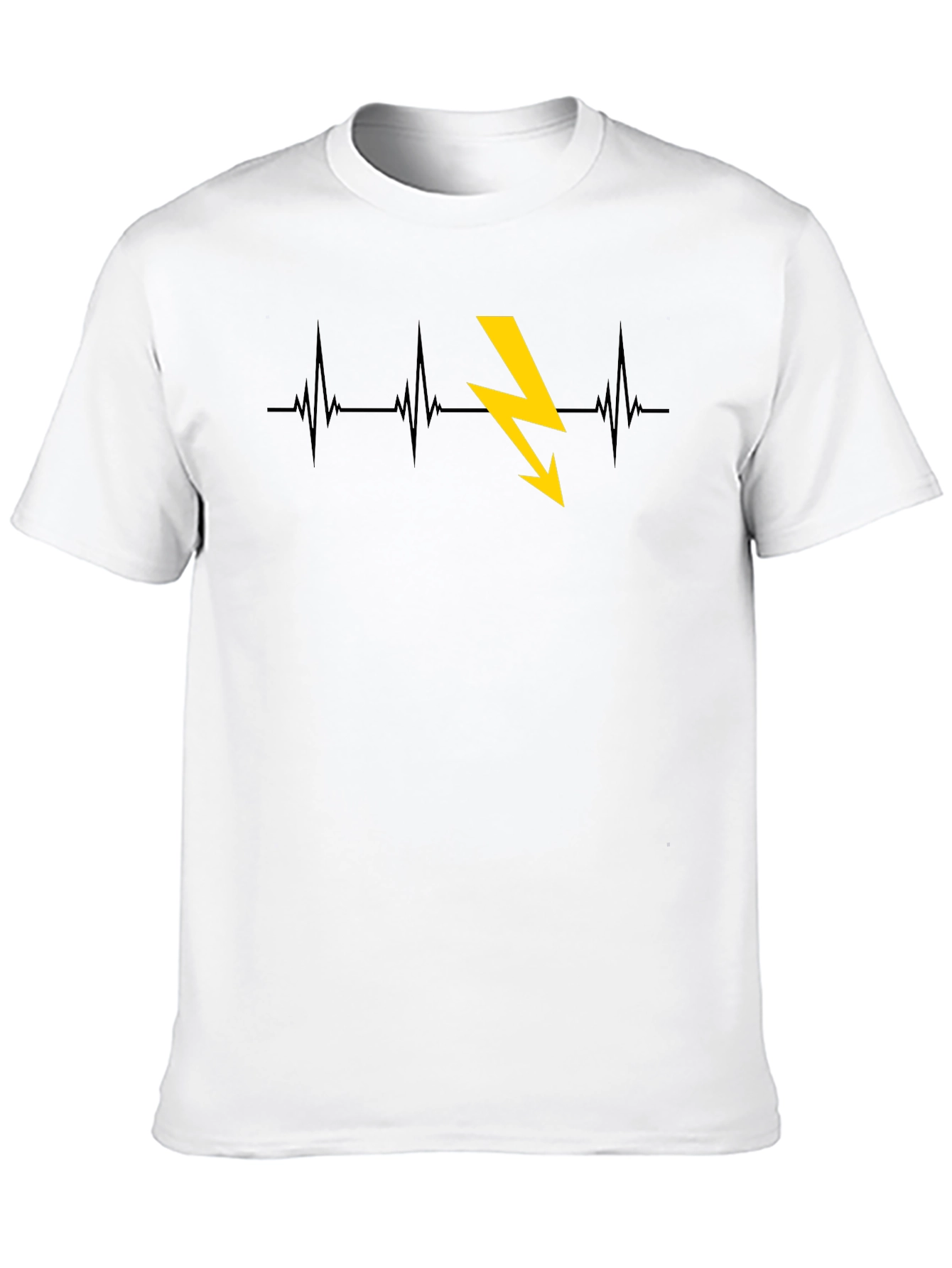 Electric Heartbeat Graphic Tee
