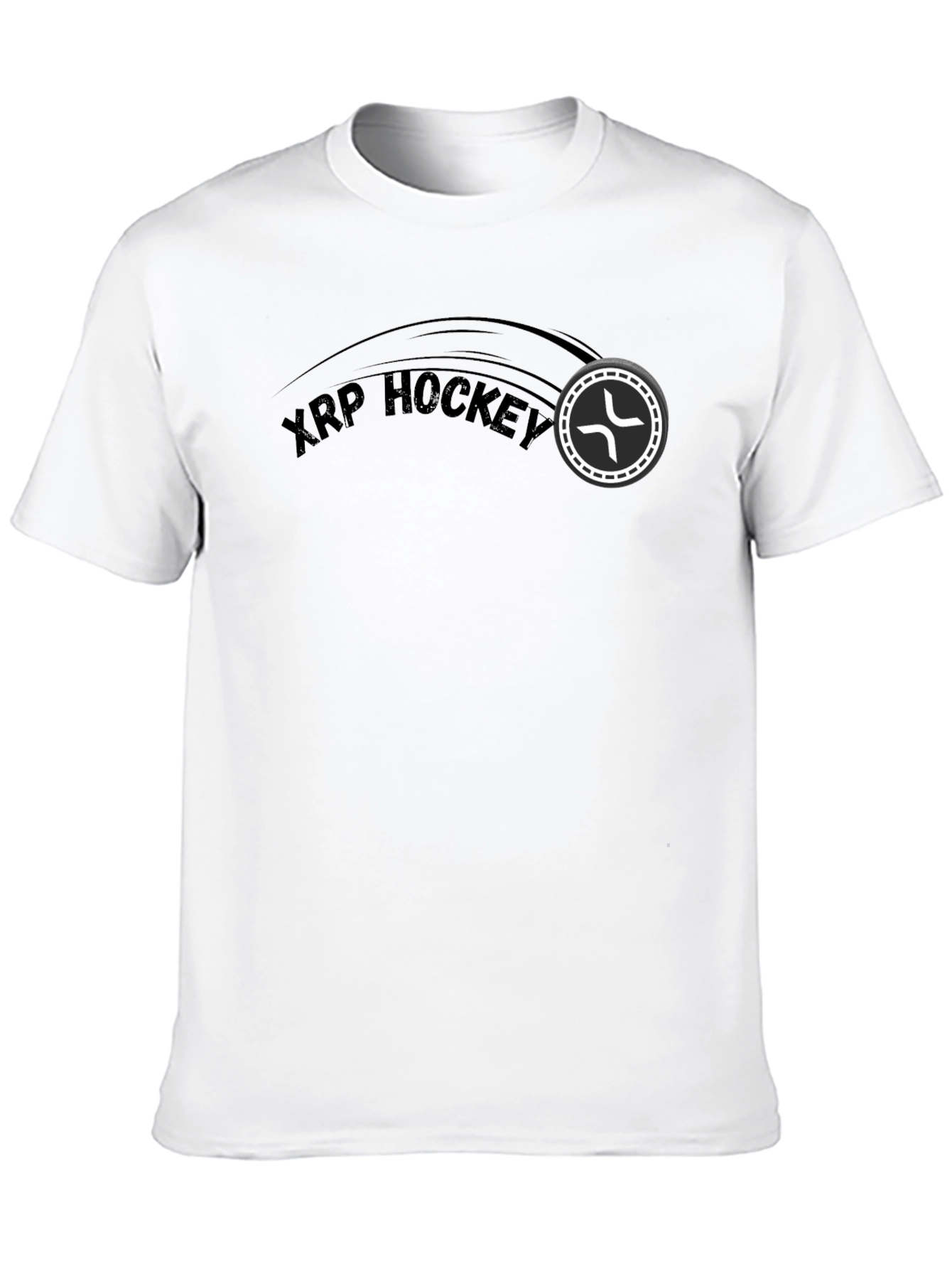 XRP Hockey T-Shirt - Crypto Fan Apparel