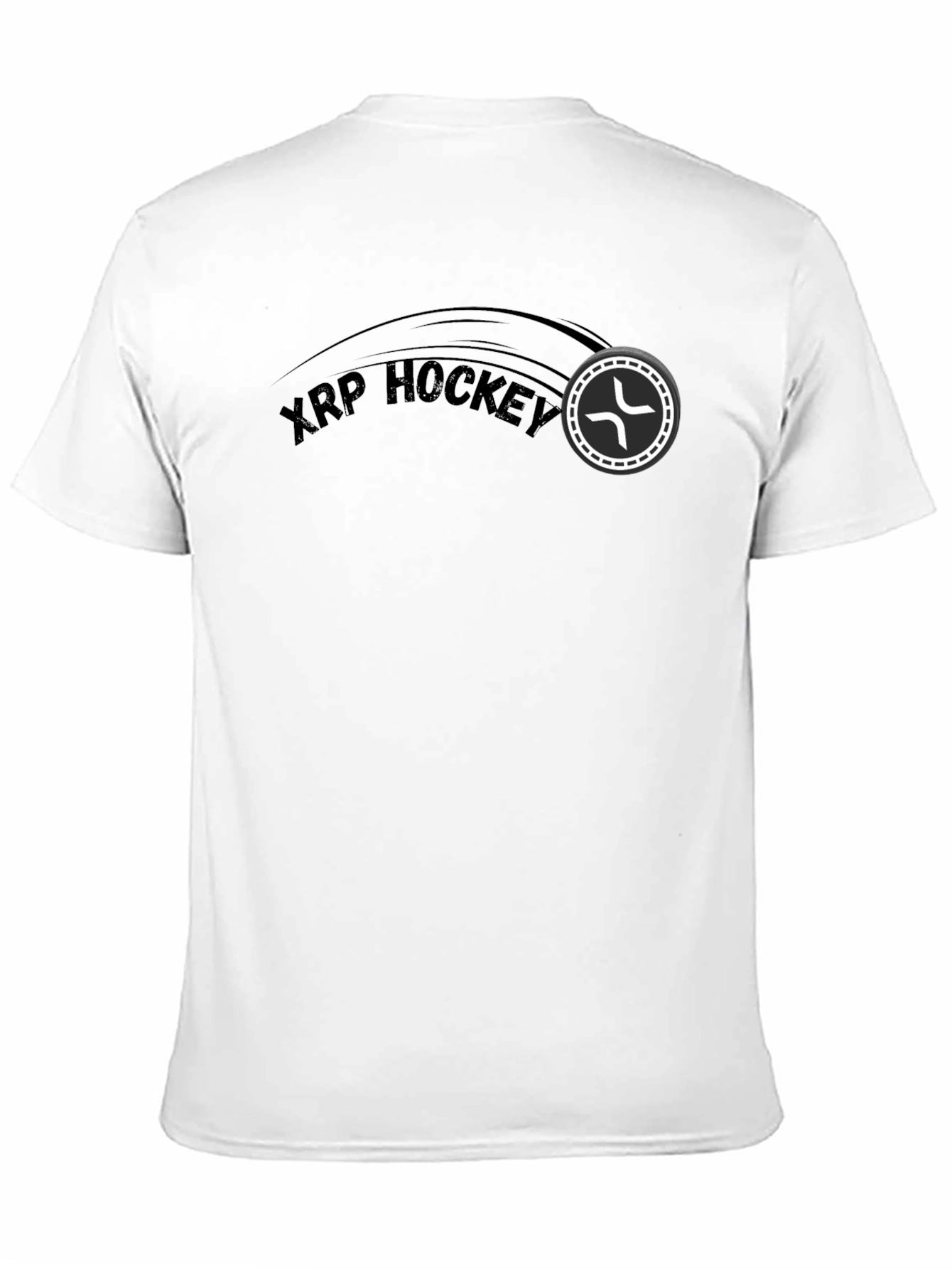 XRP Hockey T-Shirt - Crypto Fan Apparel
