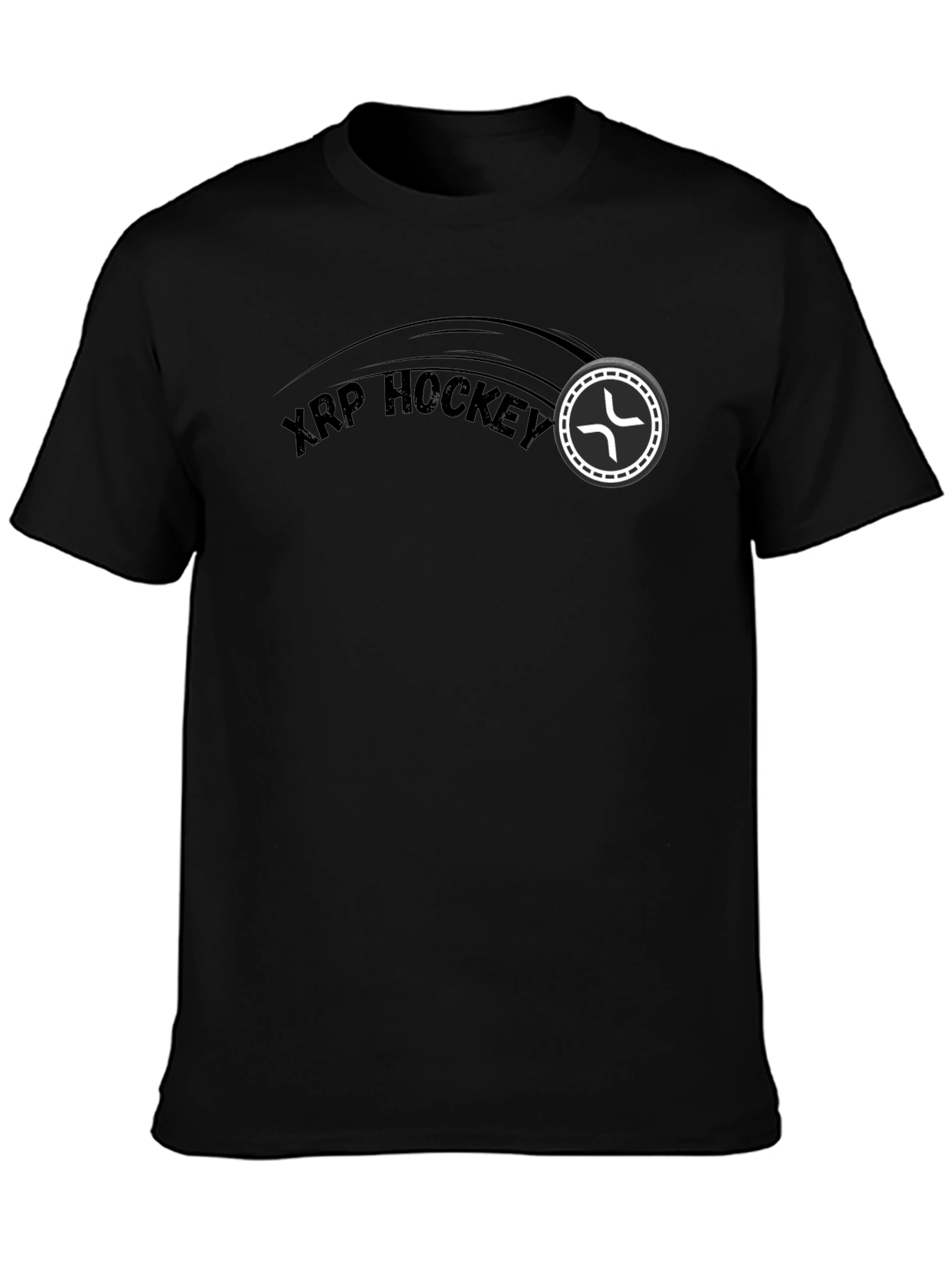 XRP Hockey T-Shirt - Crypto Fan Apparel