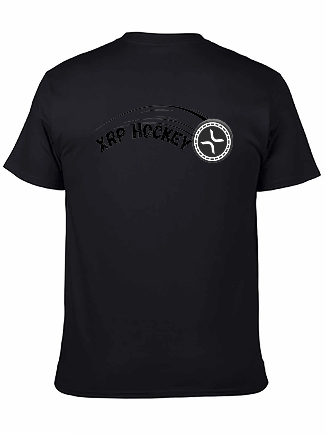 XRP Hockey T-Shirt - Crypto Fan Apparel