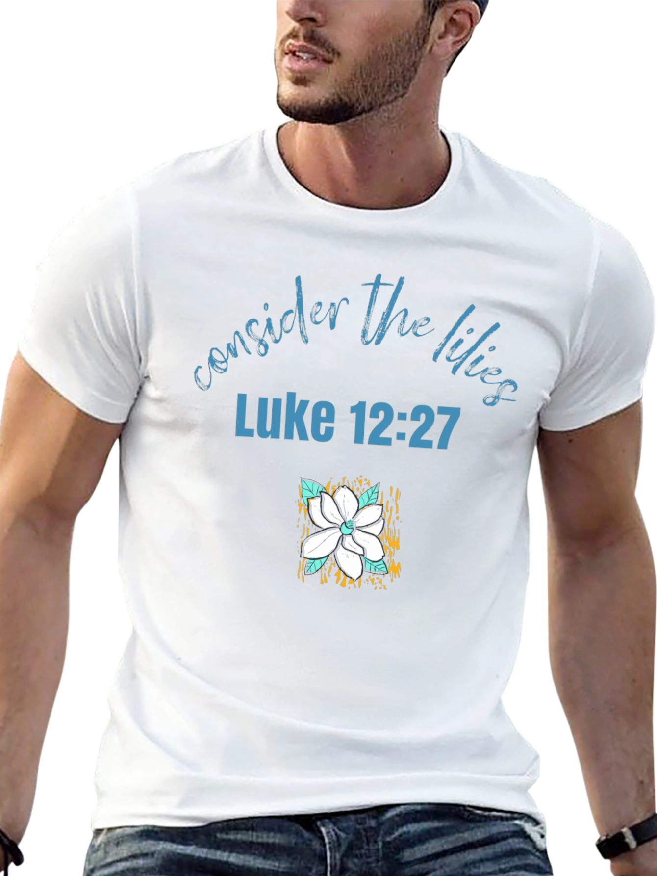 Consider the Lilies Christian T-Shirt