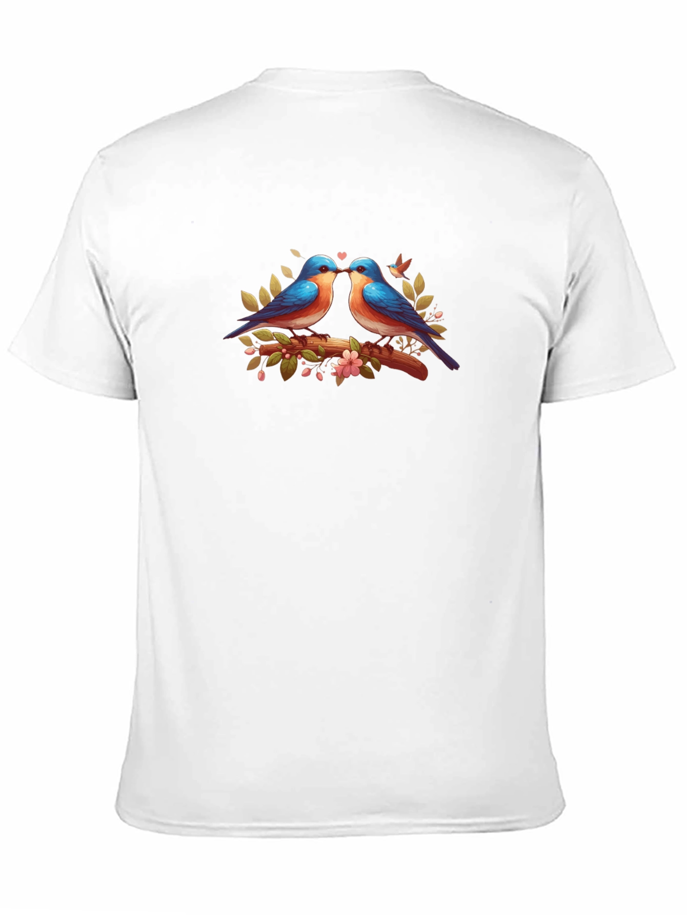 Love Birds Graphic T-Shirt - Black