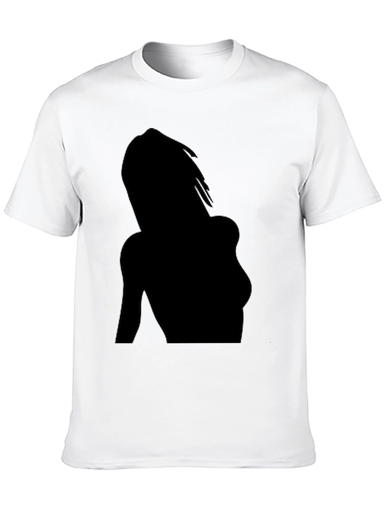Silhouette Graphic Tee - Cool Black T-Shirt
