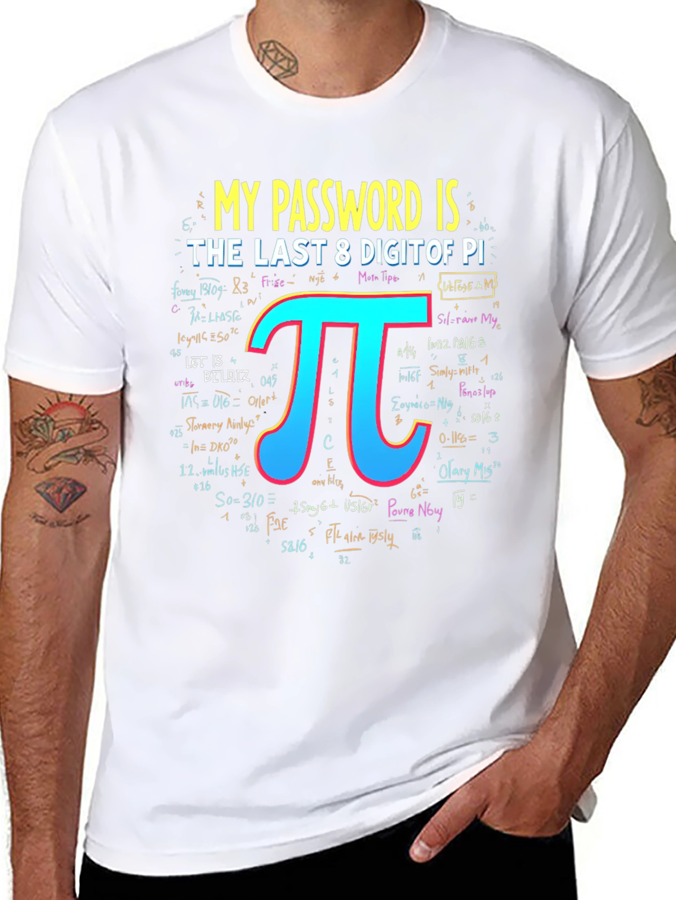 My Password Is Pi T-Shirt Math Geek Tee