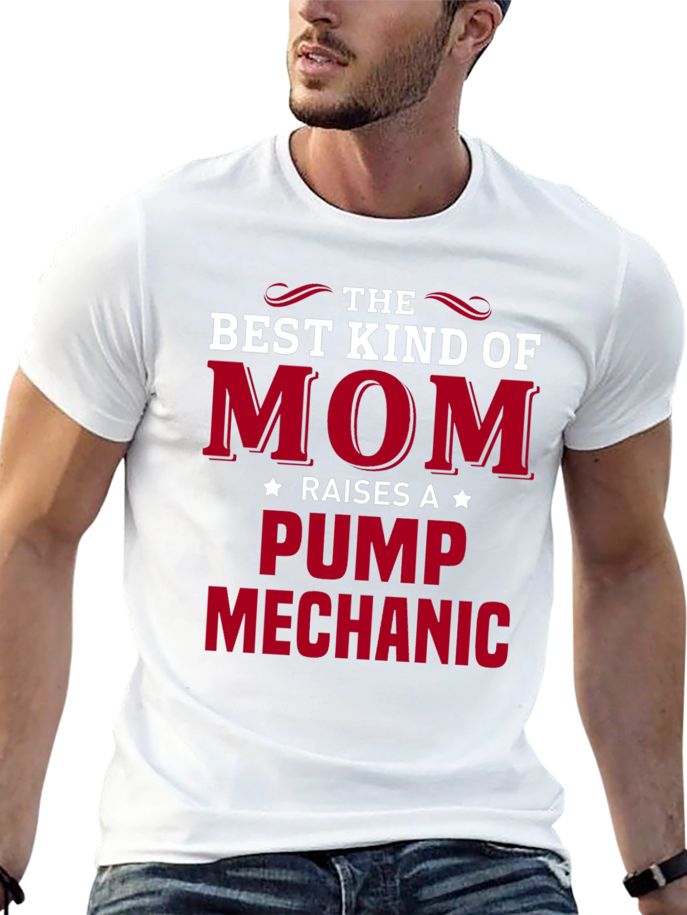 Best Kind of Mom Raises a Pump Mechanic T-Shirt