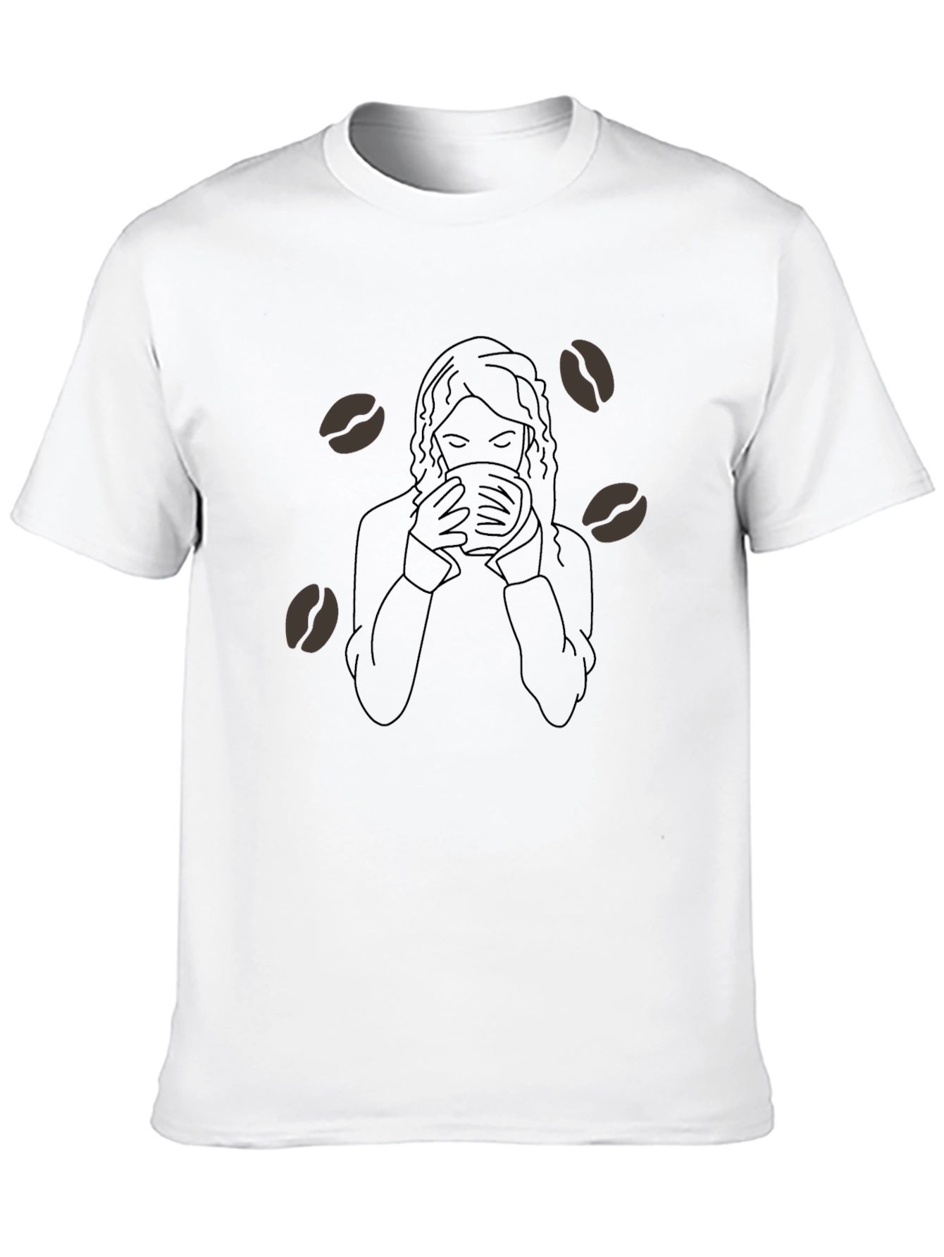 Coffee Lover Graphic Tee - Unisex Black T-Shirt