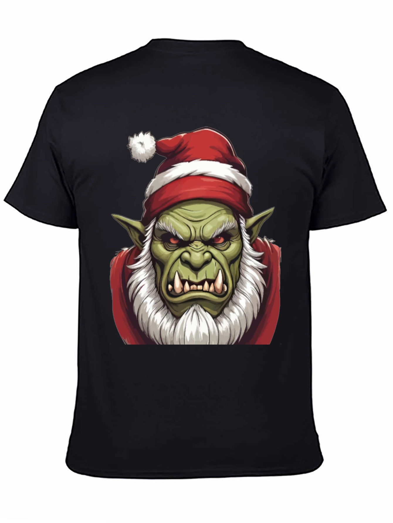 Festive Orc T-Shirt - Holiday Grump