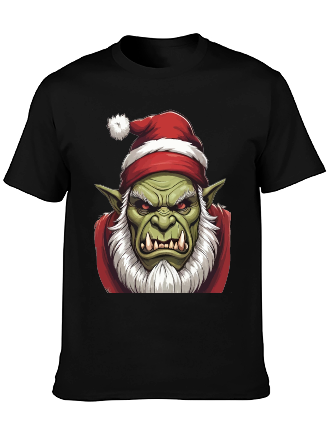 Festive Orc T-Shirt - Holiday Grump