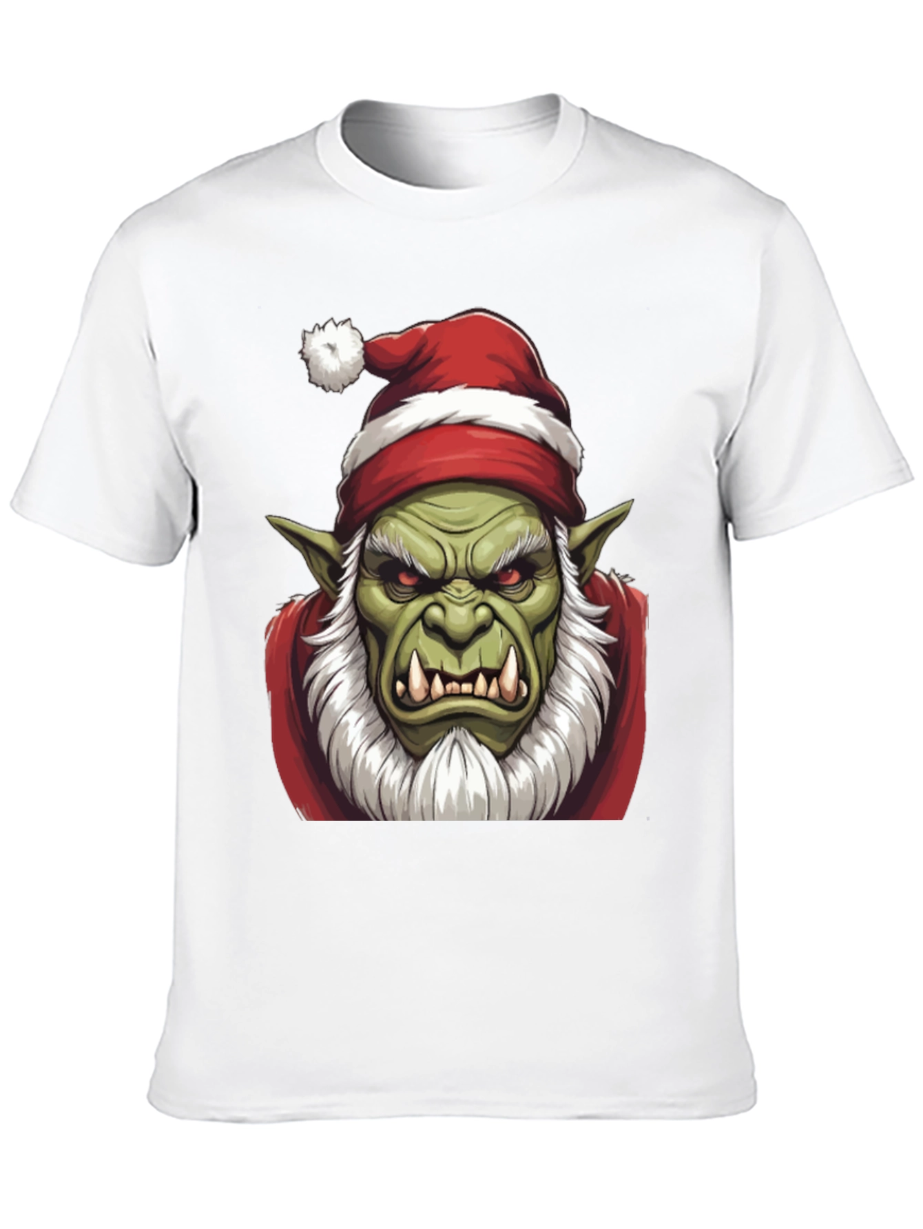 Festive Orc T-Shirt - Holiday Grump