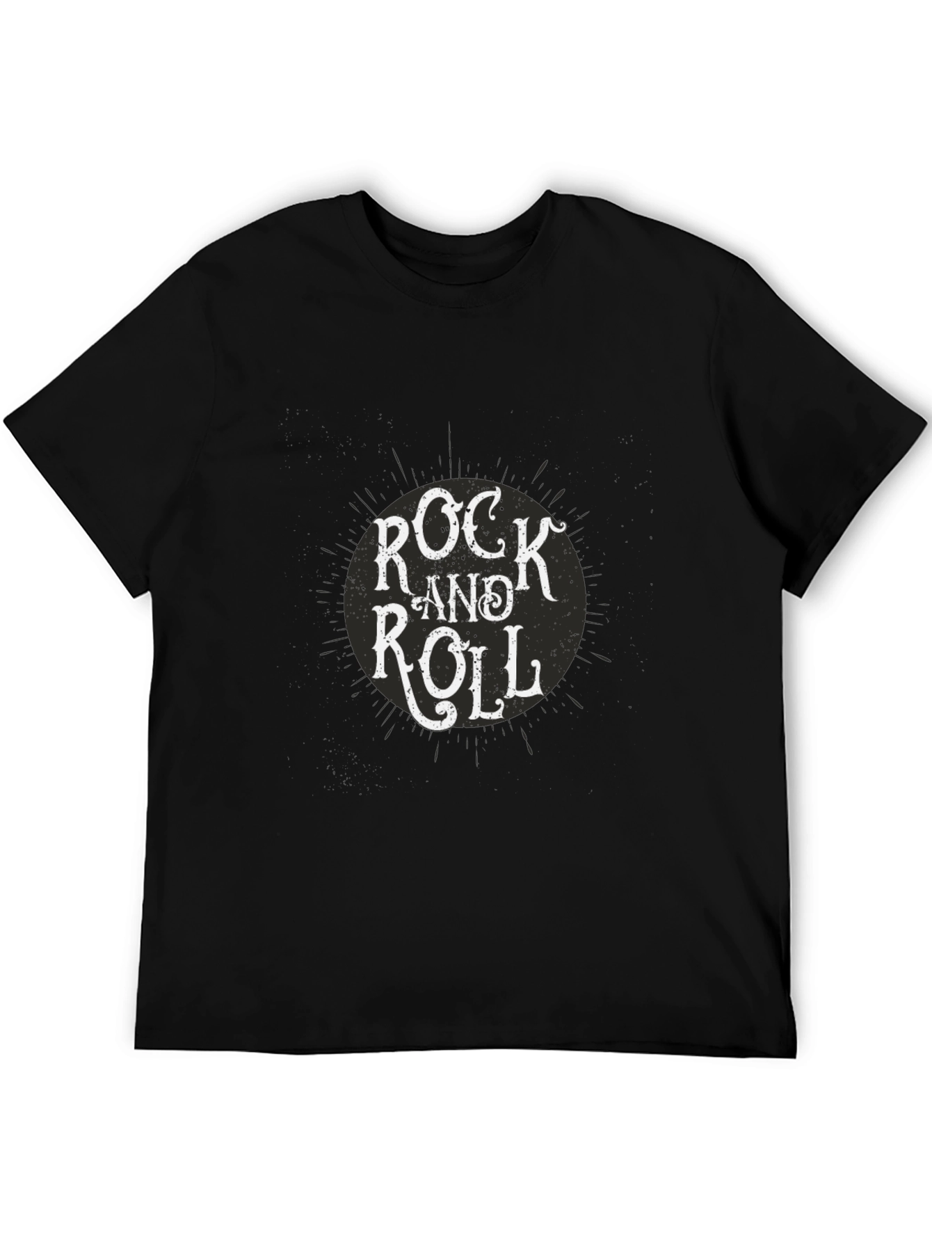 Rock and Roll Black T-Shirt