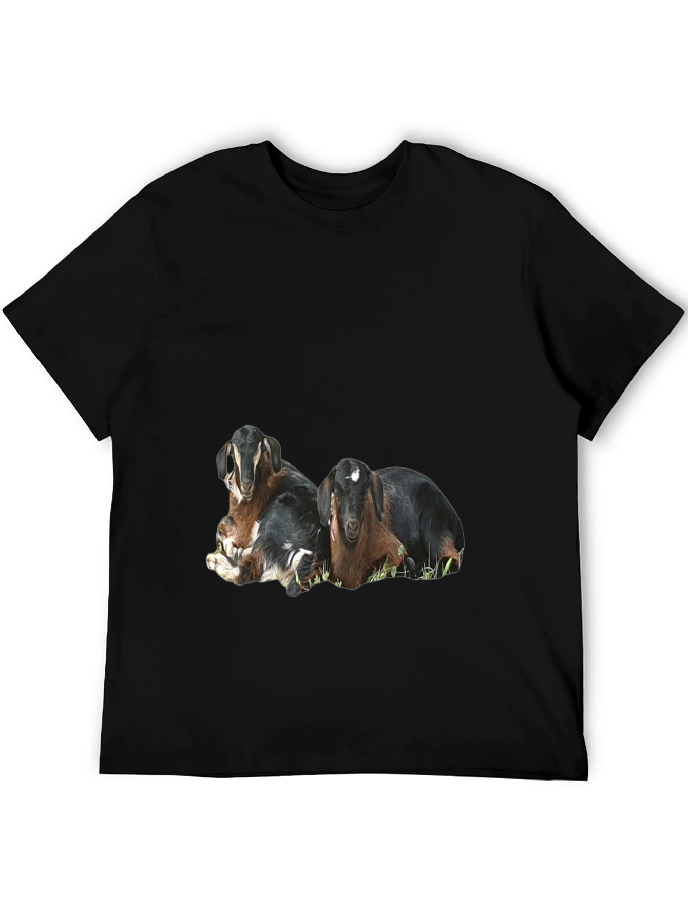 Goat Graphic Black T-Shirt