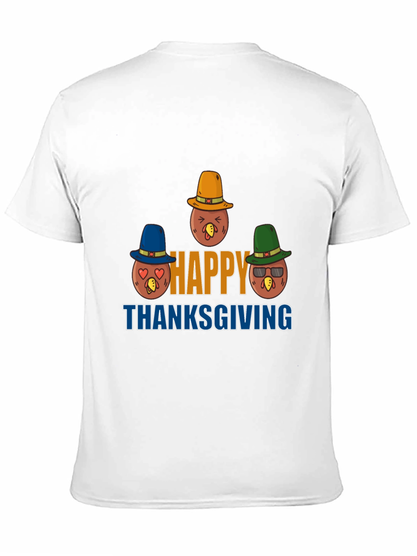 Thanksgiving Turkey T-Shirt - Happy Thanksgiving
