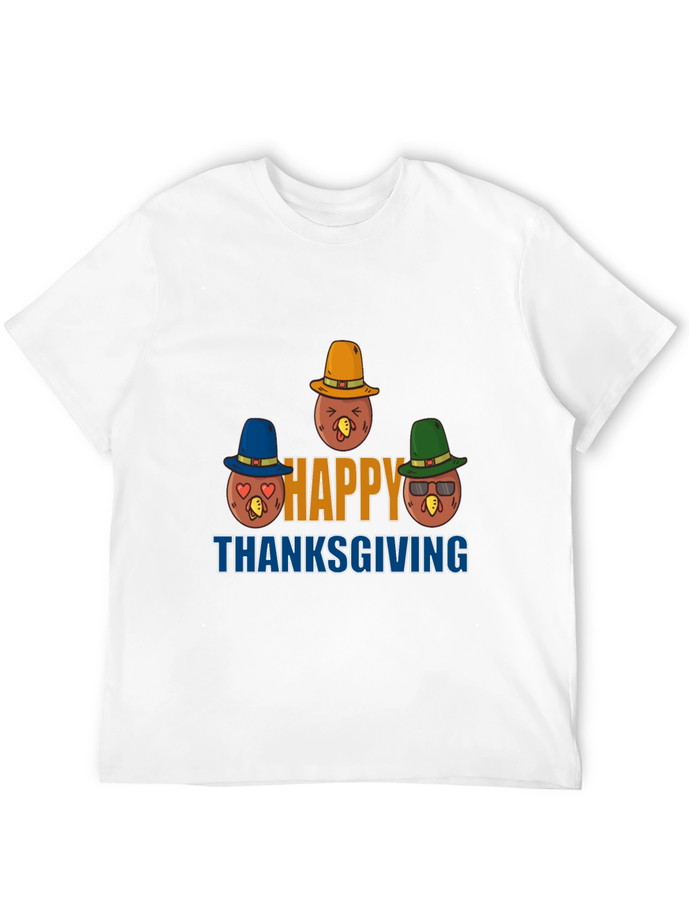 Thanksgiving Turkey T-Shirt - Happy Thanksgiving