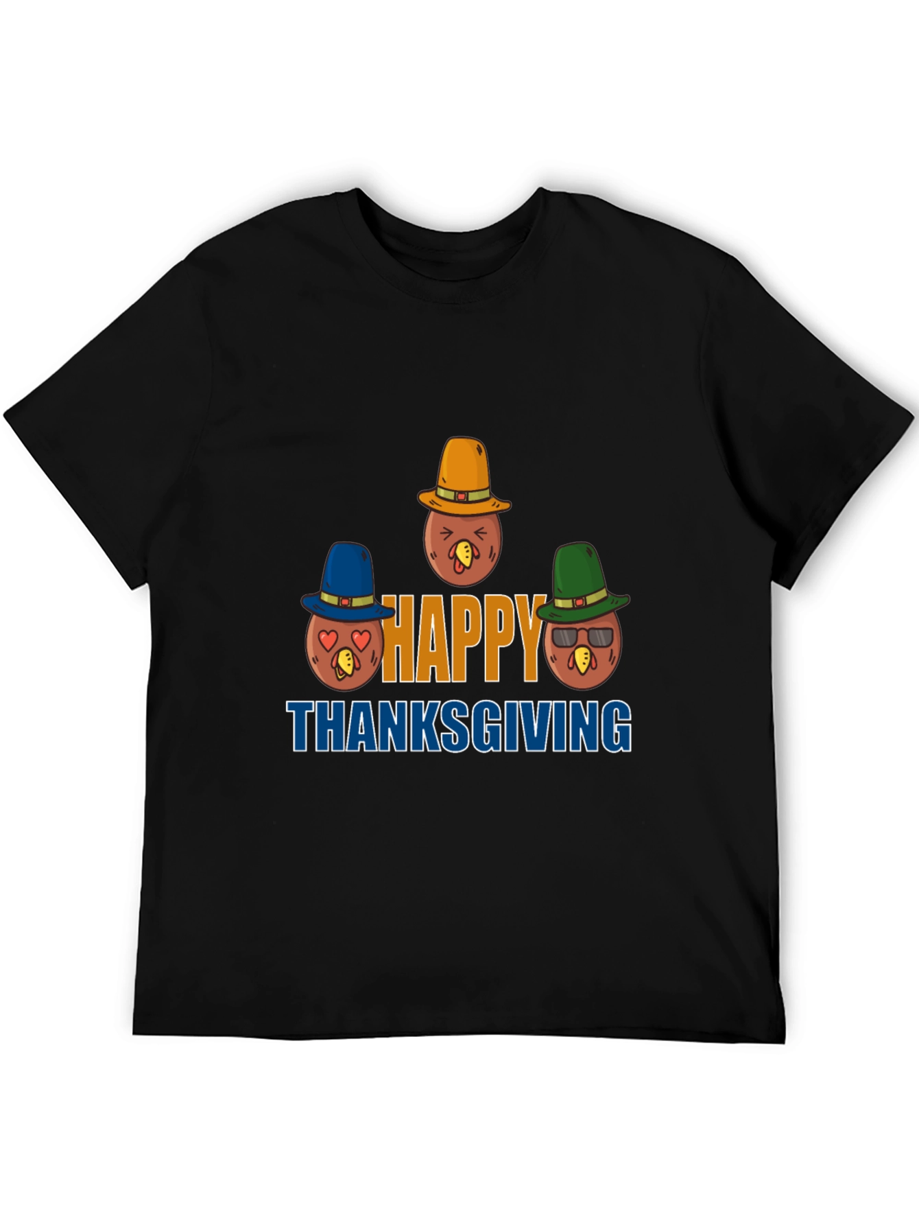 Thanksgiving Turkey T-Shirt - Happy Thanksgiving
