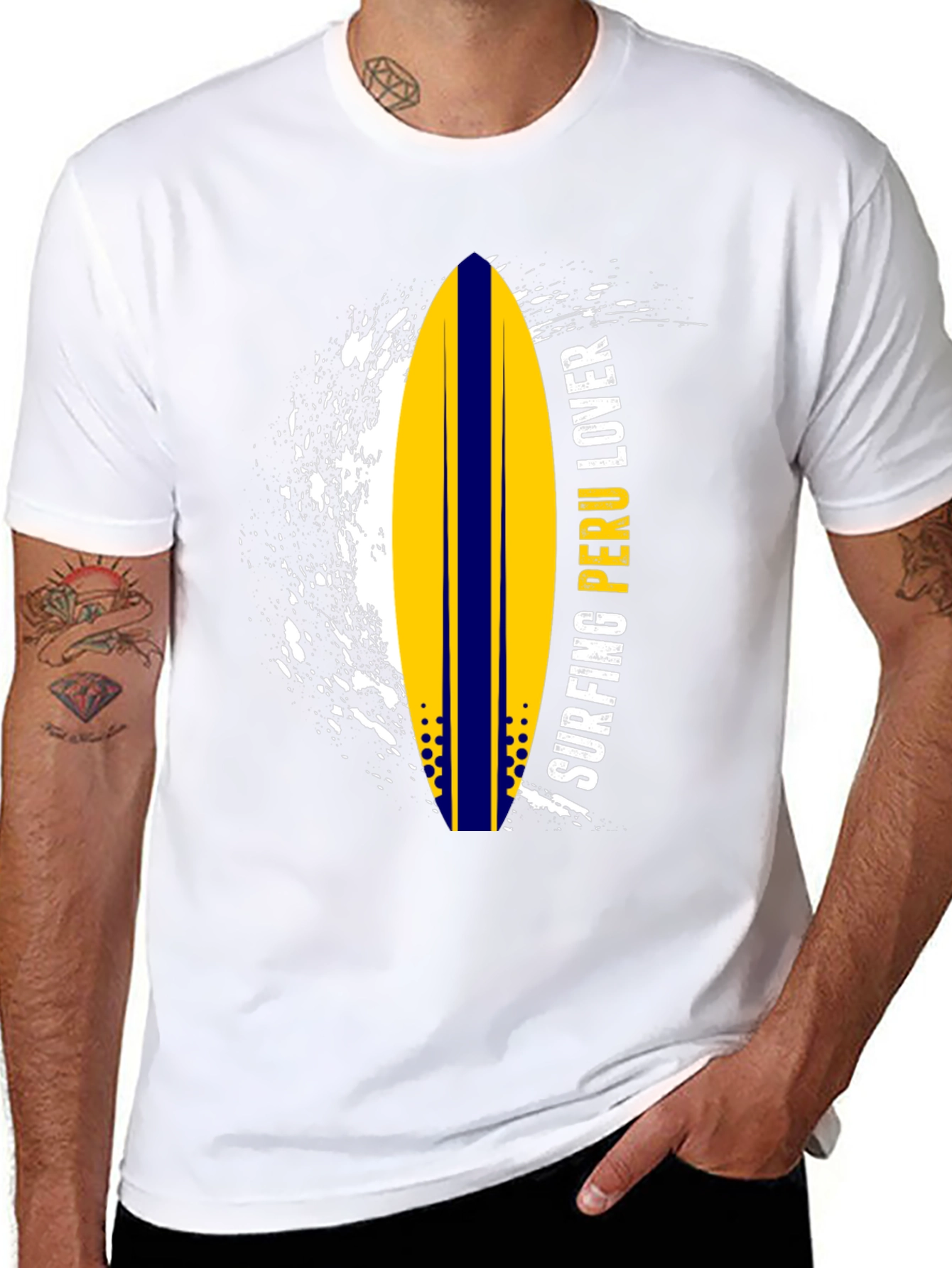 Surfing Peru Lover T-Shirt