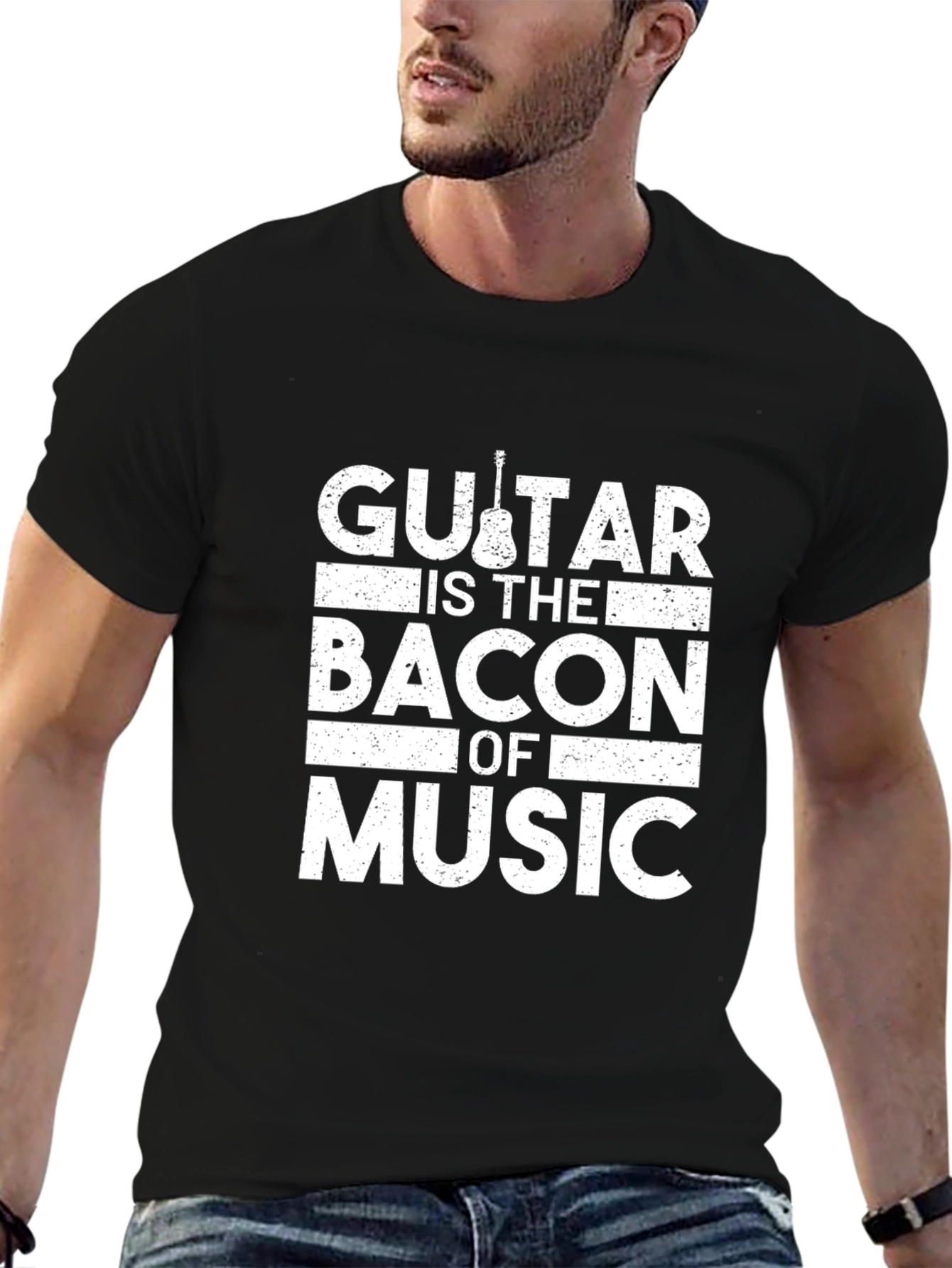 Guitar is the Bacon of Music T-Shirt