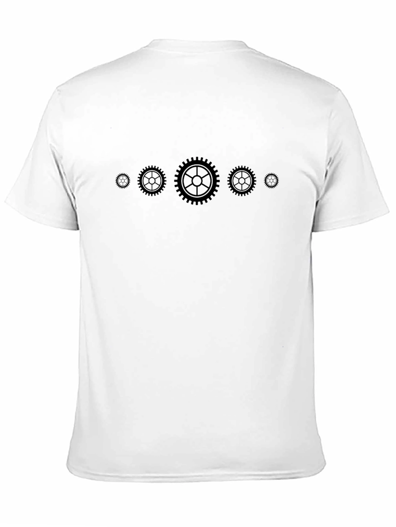 Gear Design Black T-Shirt
