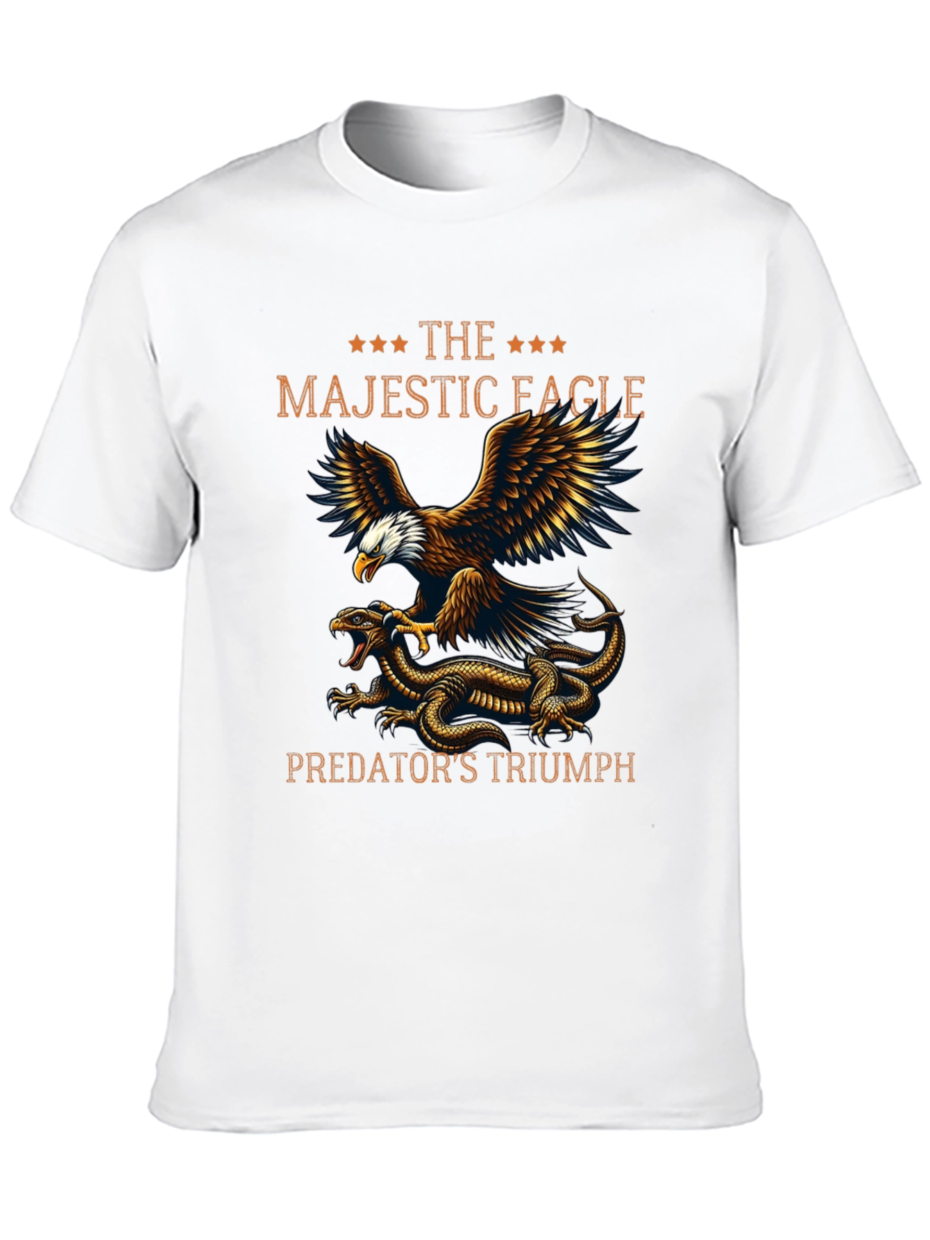 Majestic Eagle Predators Triumph Graphic T-Shirt