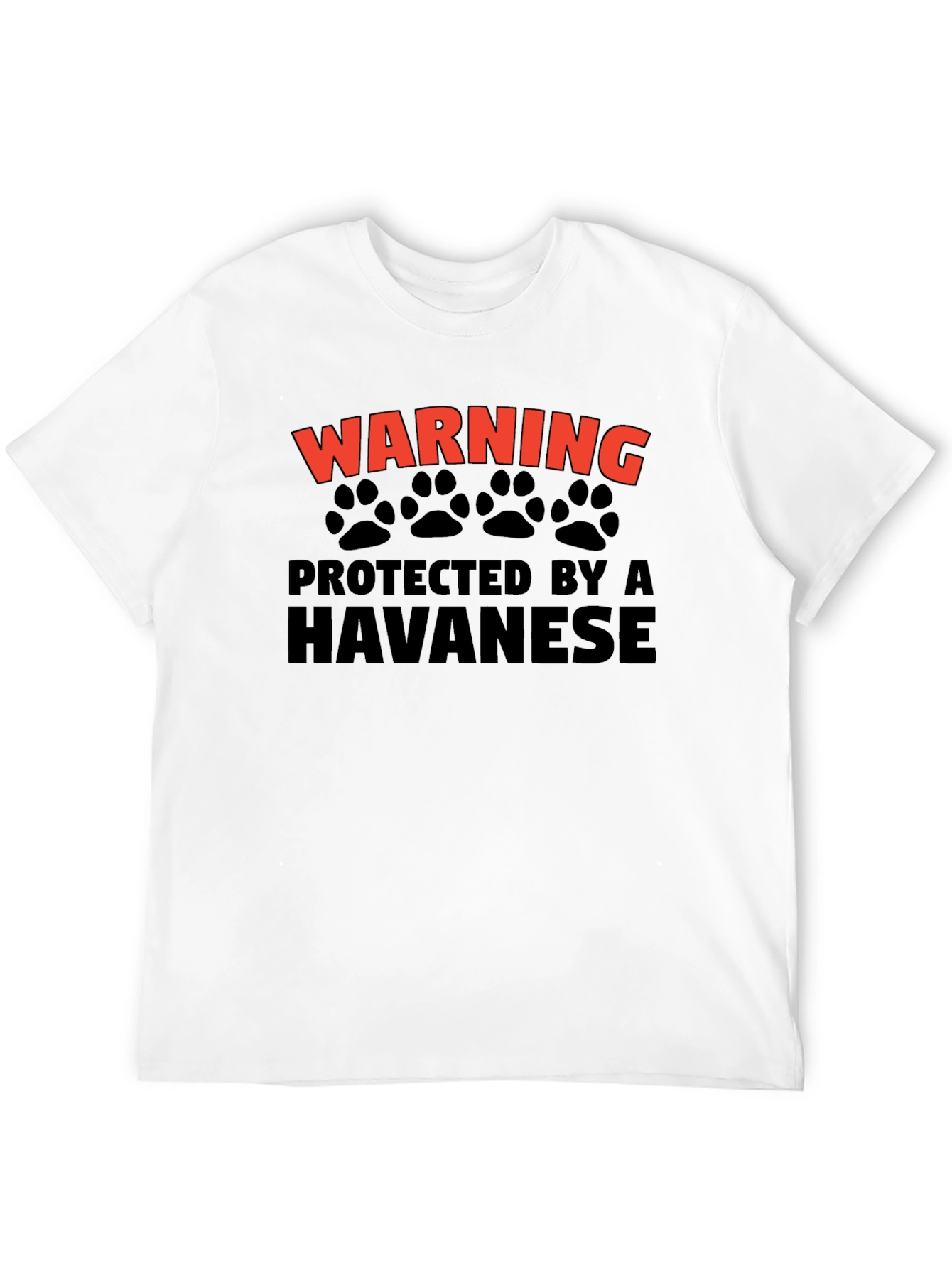 Warning Protected By A Havanese T-Shirt