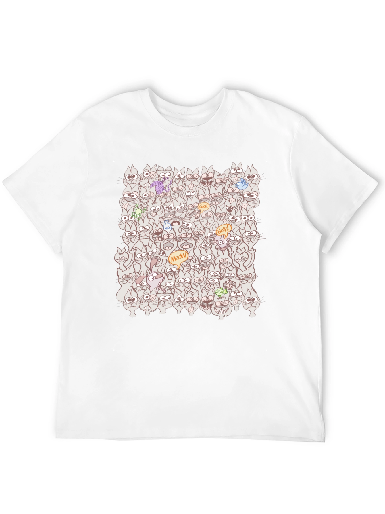 Crazy Cats T-Shirt: Meow Madness!