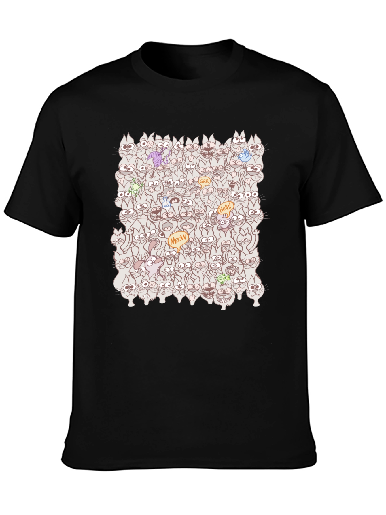 Crazy Cats T-Shirt: Meow Madness!