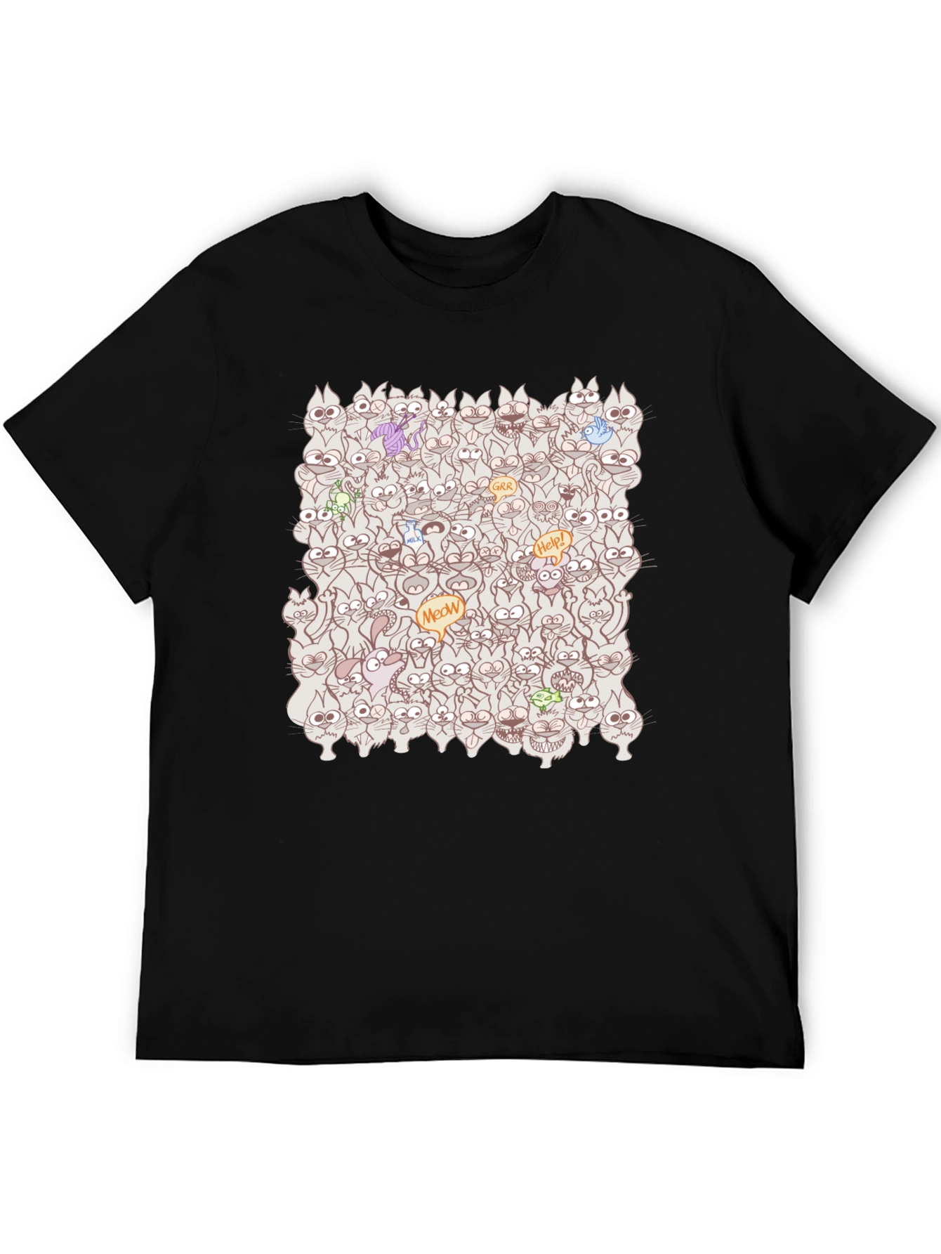 Crazy Cats T-Shirt: Meow Madness!