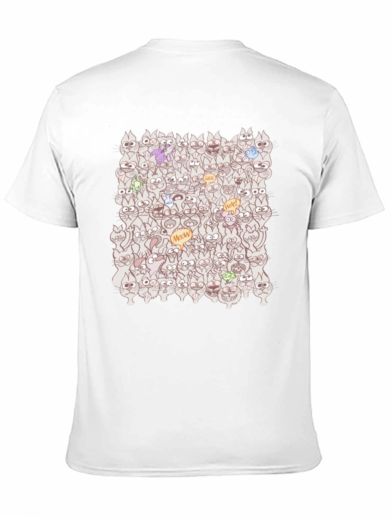 Crazy Cats T-Shirt: Meow Madness!