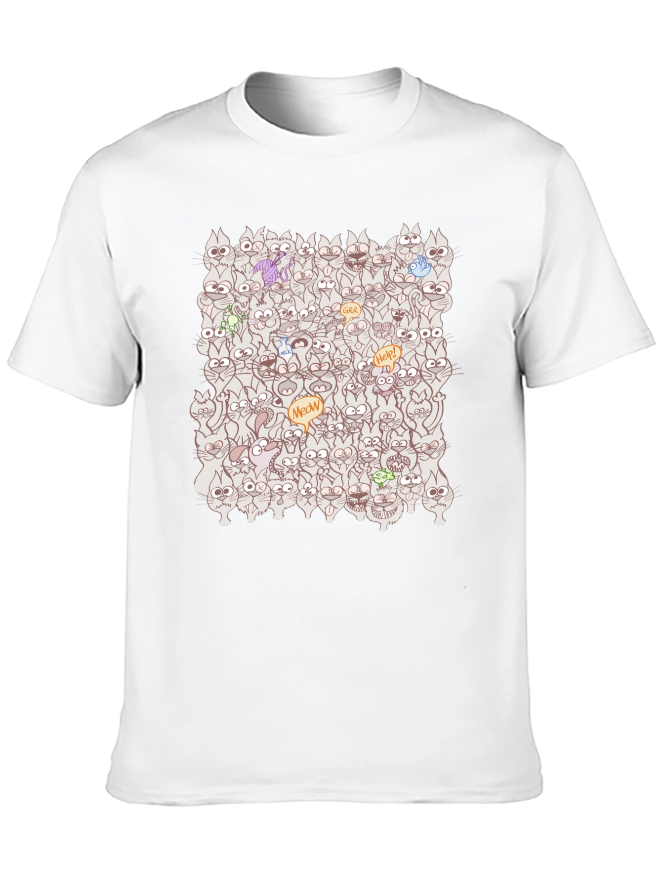 Crazy Cats T-Shirt: Meow Madness!