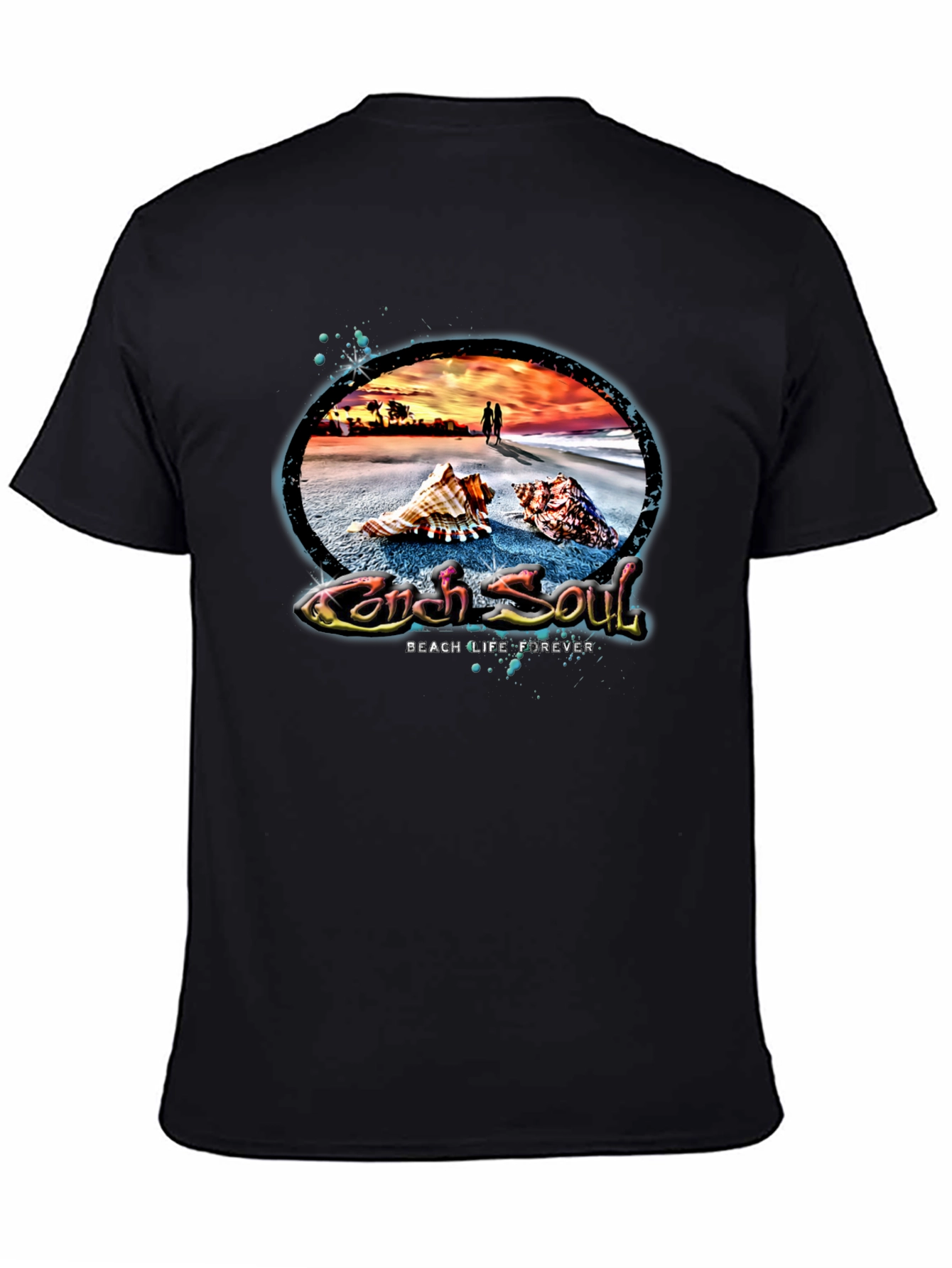 Conch Soul Beach Life Tee