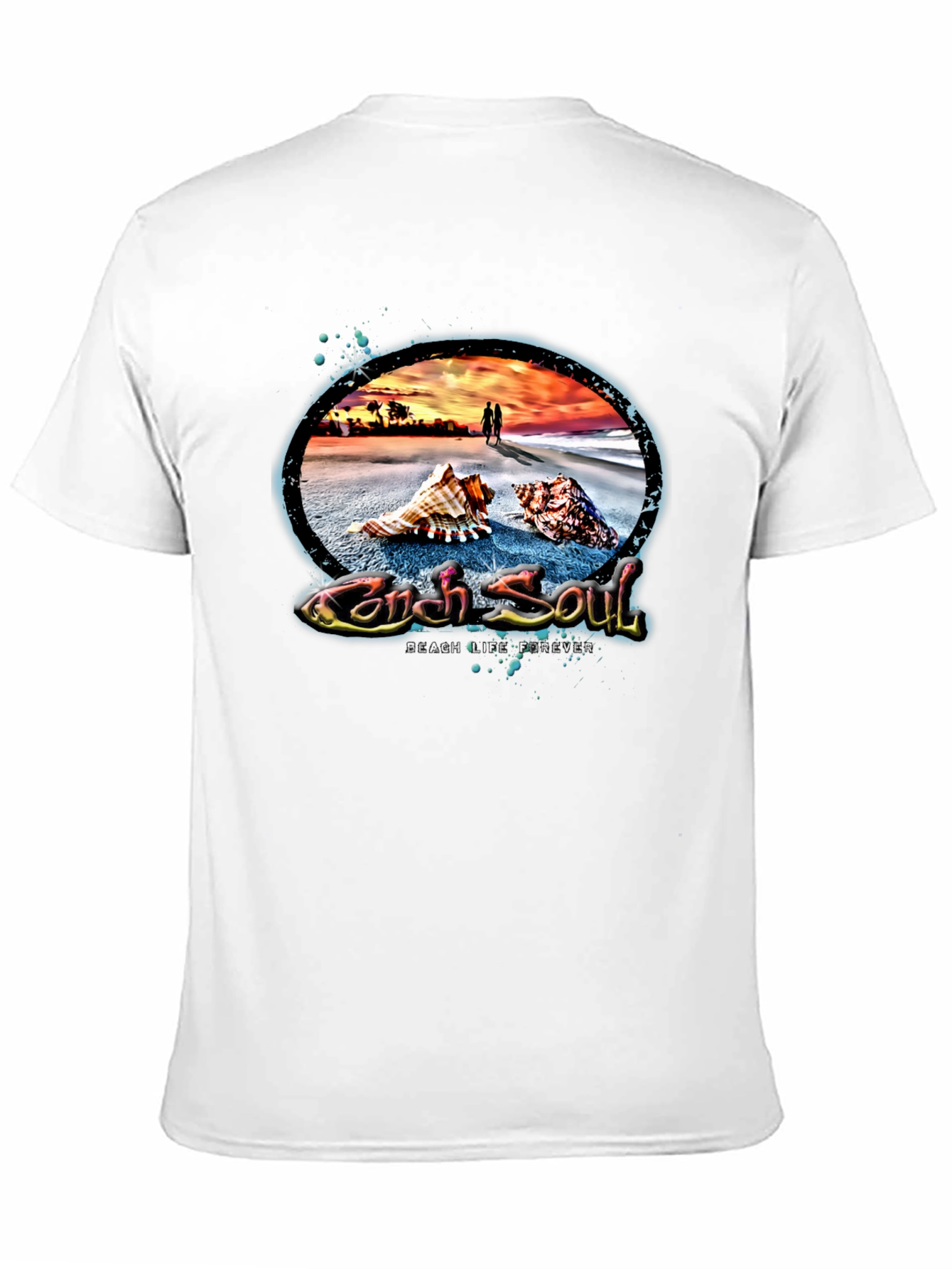 Conch Soul Beach Life Tee