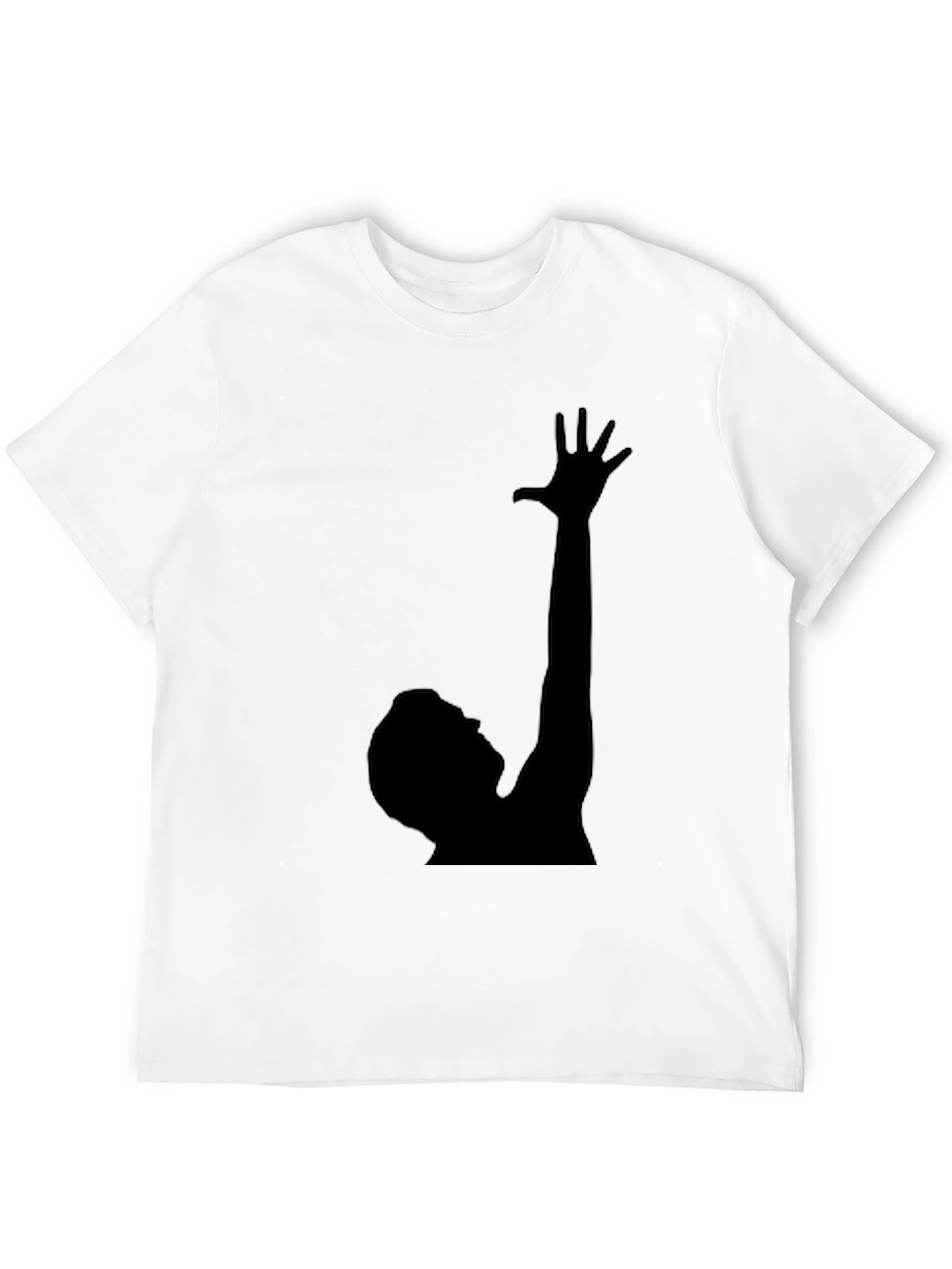 Silhouette Reach T-Shirt - Classic Black Tee
