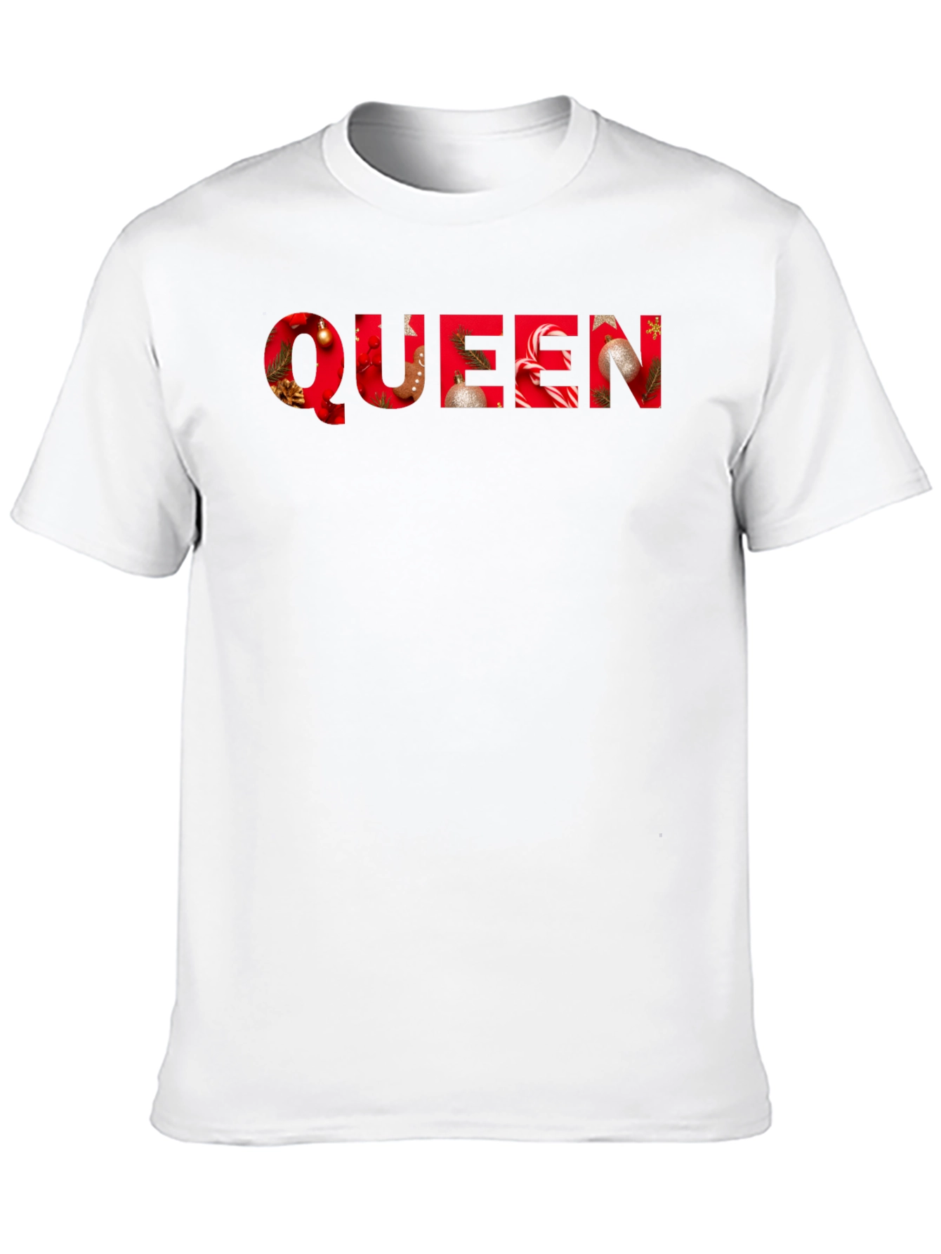 Queen Christmas T-Shirt - Festive Holiday Apparel