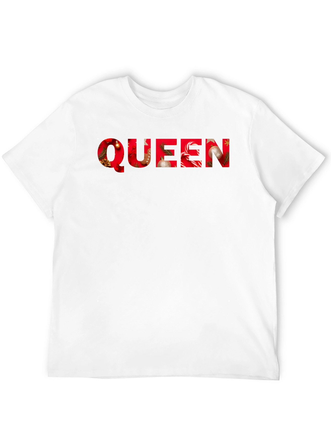 Queen Christmas T-Shirt - Festive Holiday Apparel