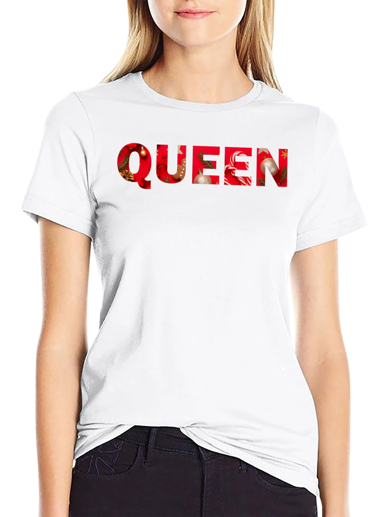 Queen Christmas T-Shirt - Festive Holiday Apparel