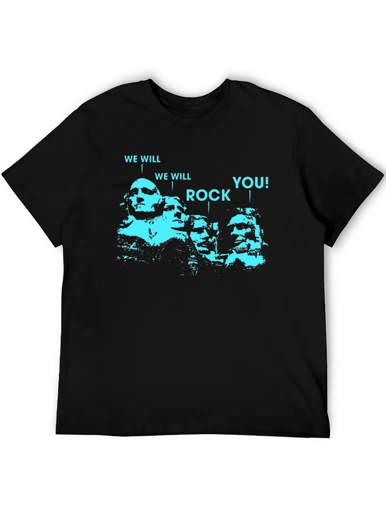 Mount Rushmore Rock Band T-Shirt