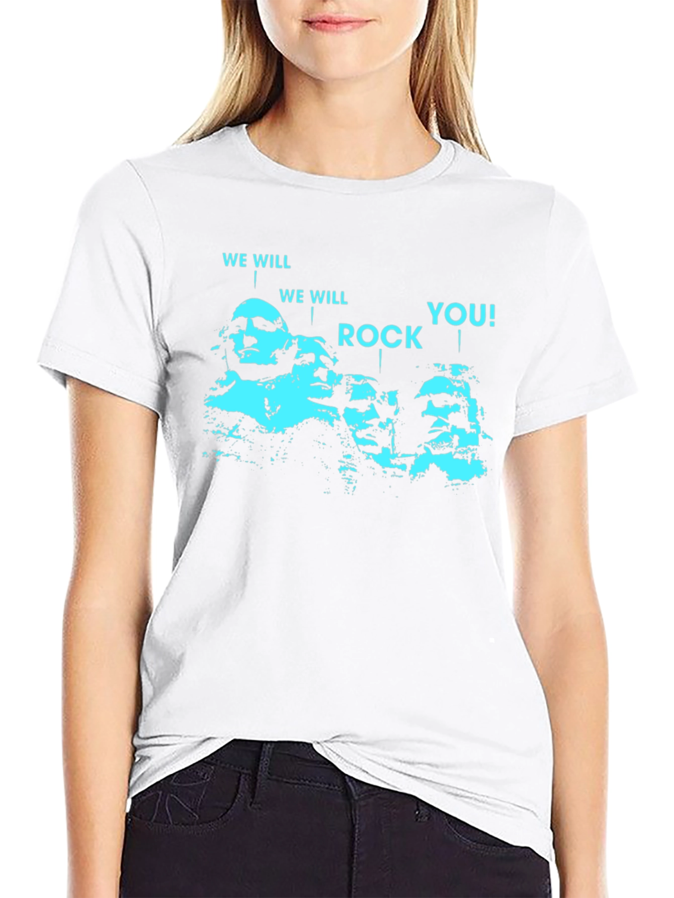 Mount Rushmore Rock Band T-Shirt
