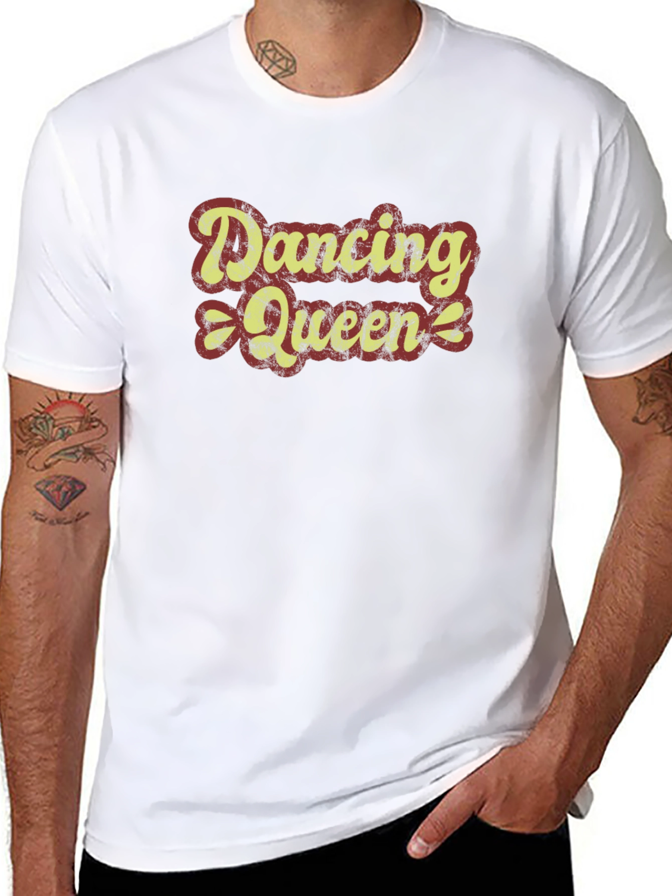 Dancing Queen Graphic Tee - Retro Style