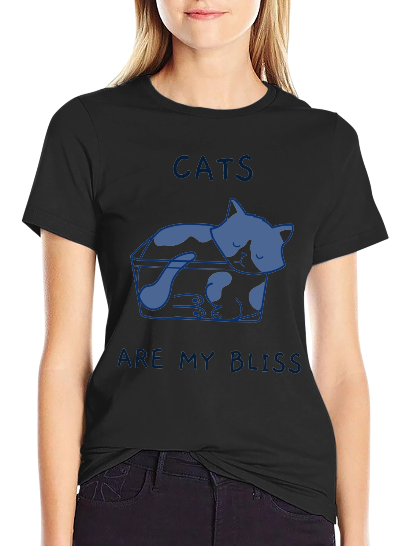 Cats Are My Bliss T-Shirt