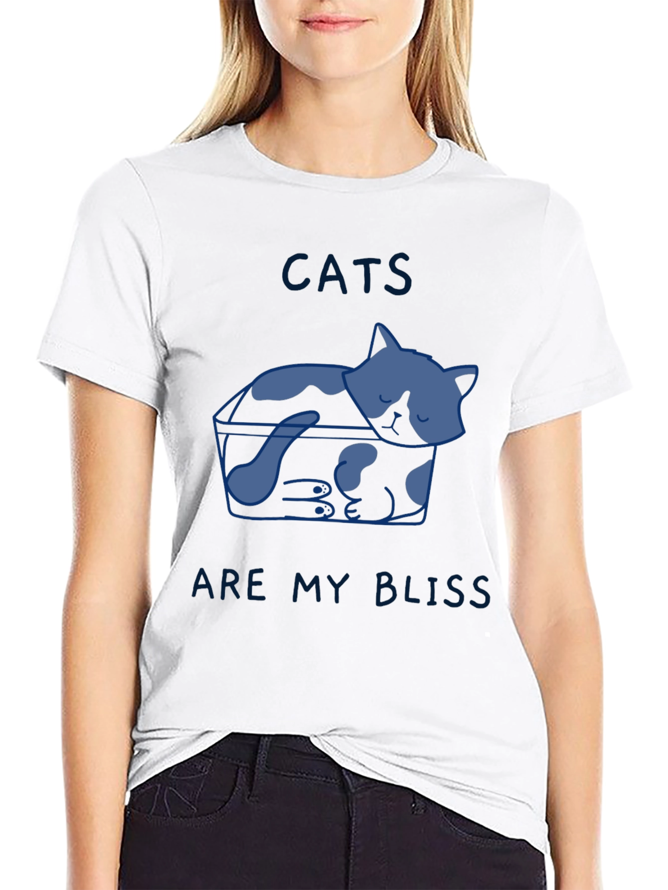 Cats Are My Bliss T-Shirt